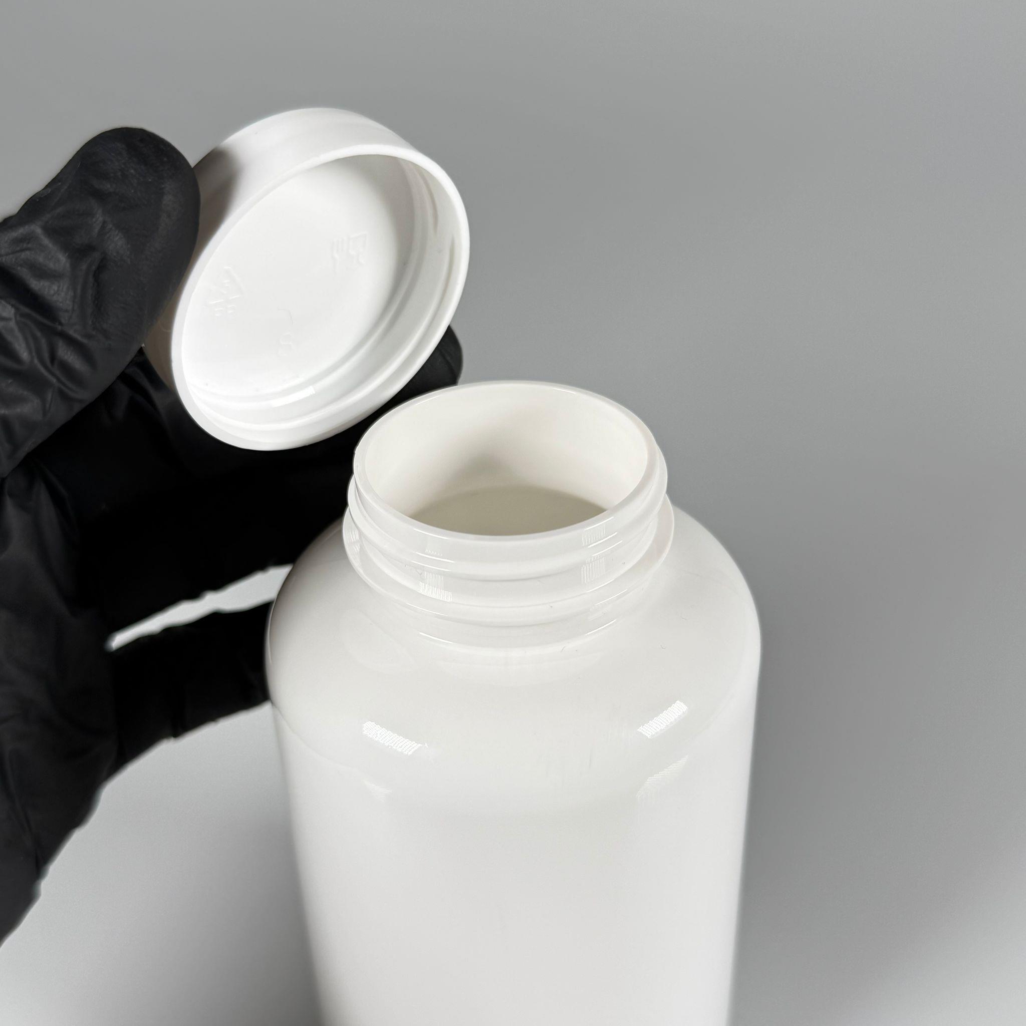 400 CC BEYAZ PET TABLET ŞİŞESİ - BEYAZ KAPAKLI - 400 ML KAPSÜL KUTUSU - İLAÇ ŞİŞESİ - MEDİKAL HAP ŞİŞESİ - FARMASÖTİK KAVANOZ