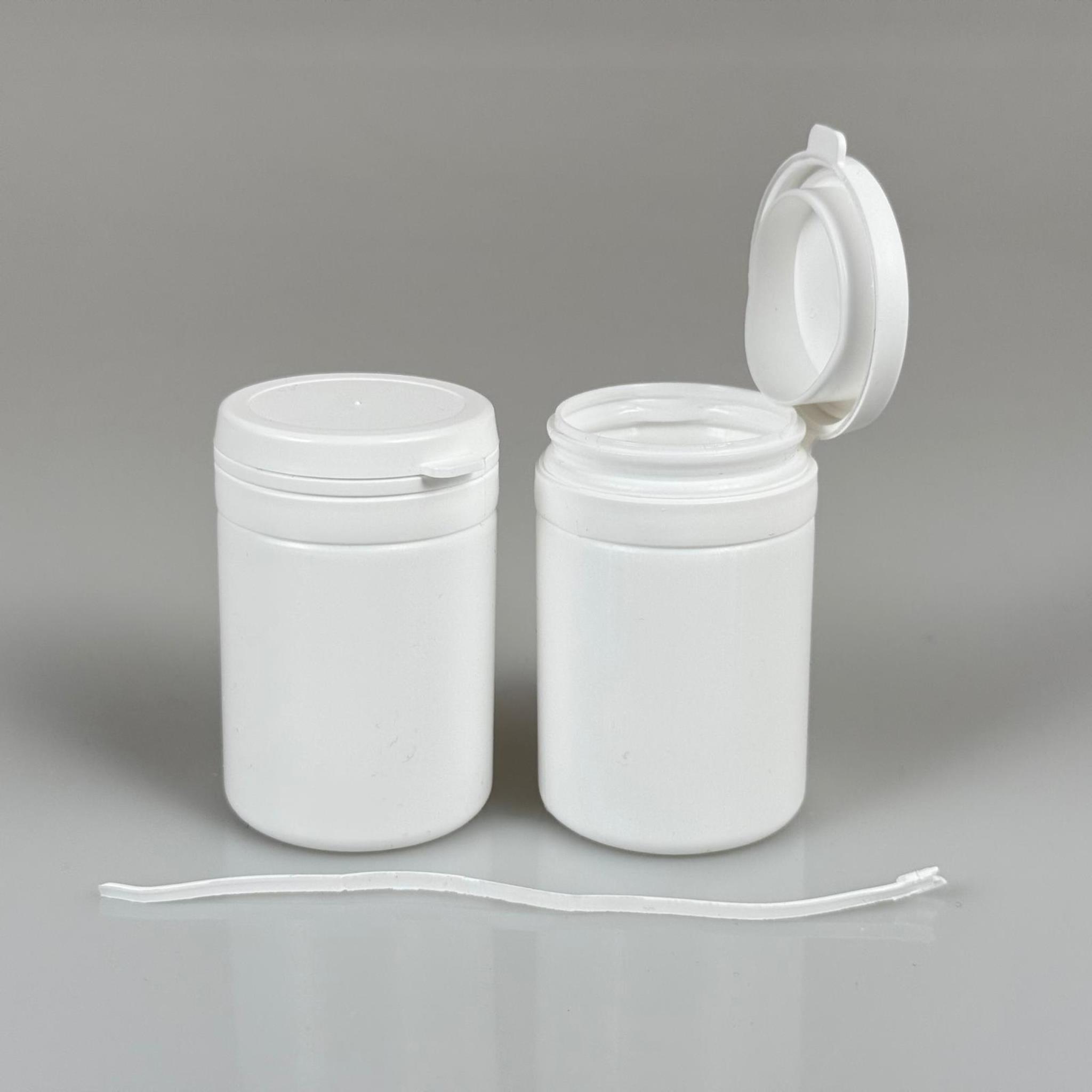 50 CC SAKIZ KUTUSU - YIRTMAÇLI KAPAKLI - 50 ML KAPSÜL KUTUSU - İLAÇ ŞİŞESİ - MEDİKAL AMBALAJ