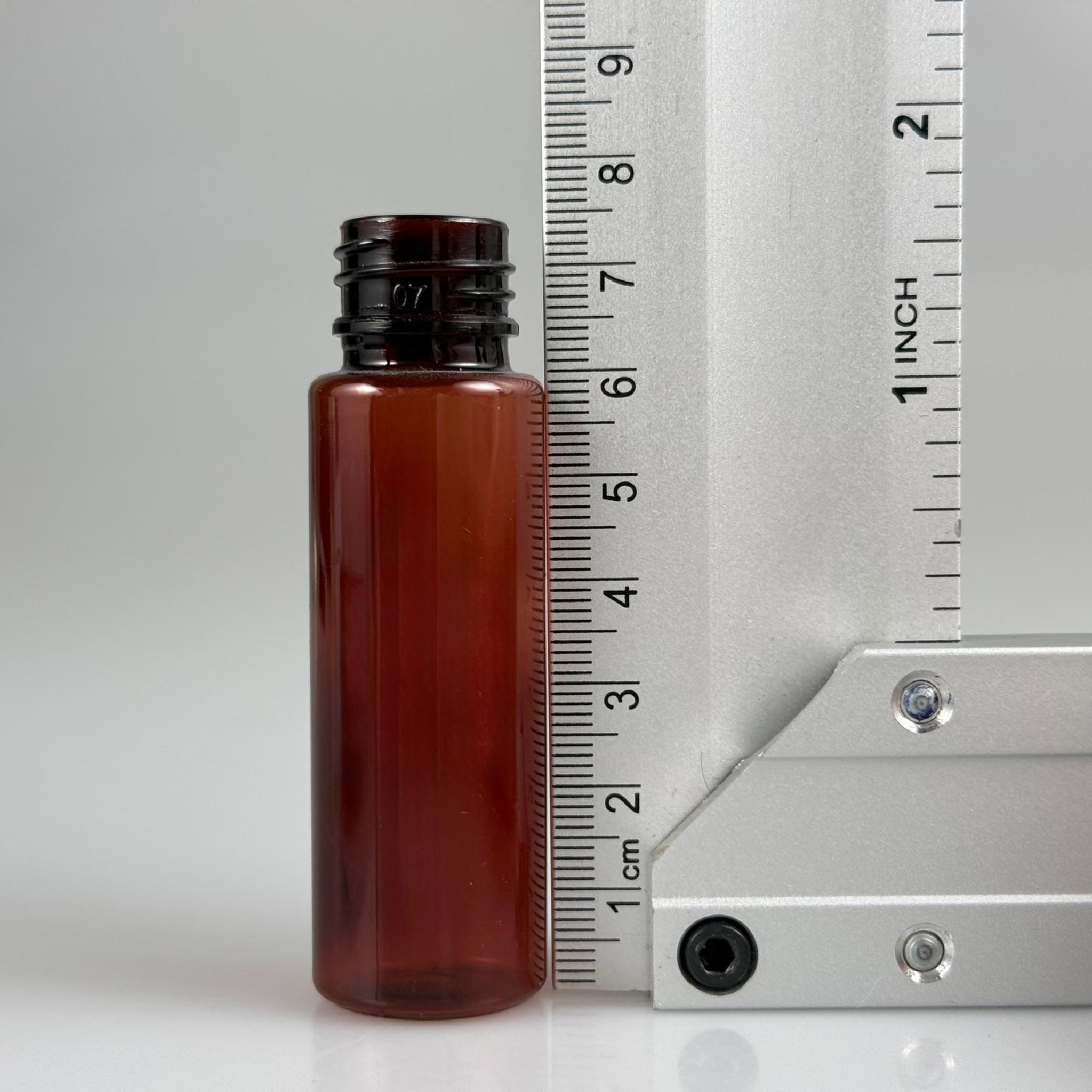 20 CC PET SHOT ŞİŞE - 18 AĞIZ KAPAKSIZ - 20 ML PLASTİK ŞİŞE - AMBER