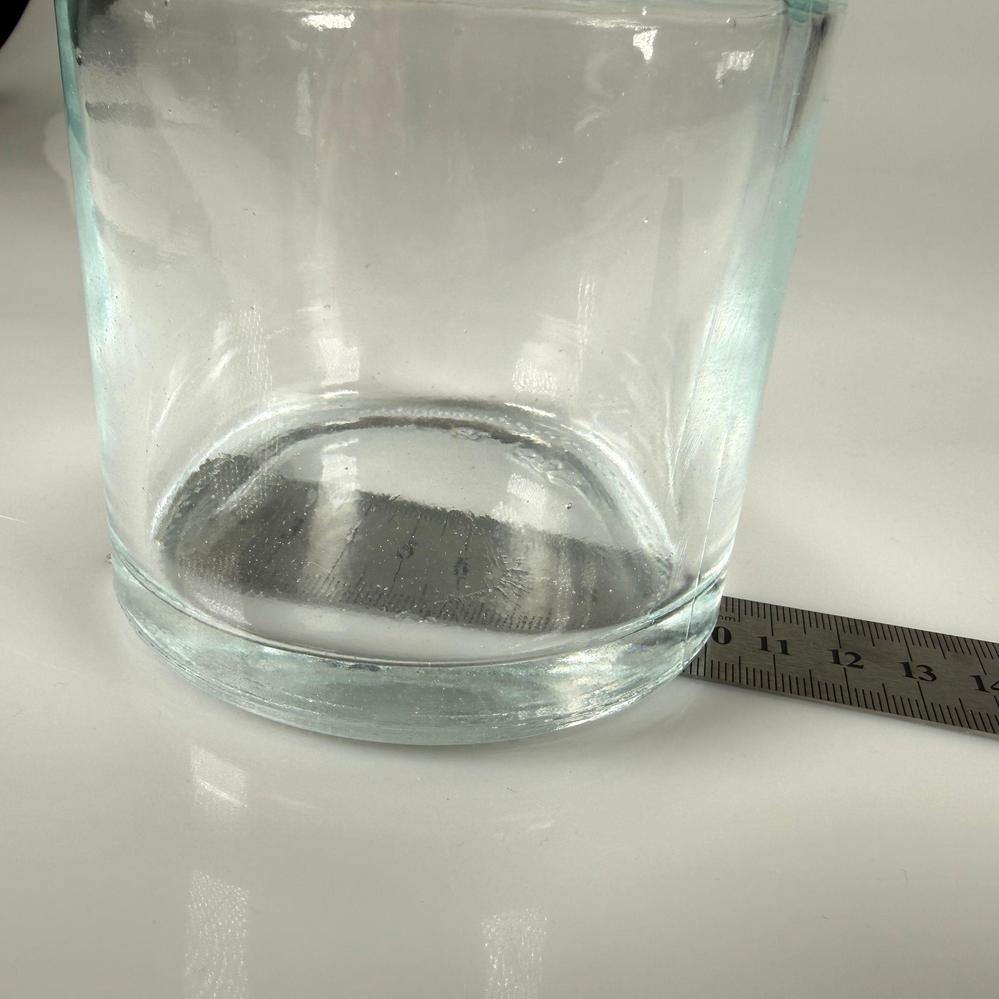 500 CC LÜX SİLİNDİR CAM ESANS ŞİŞESİ - 500 ML YUVARLAK ESANS - PARFÜMERİ ŞİŞESİ - CAM TIPALI TAKIM