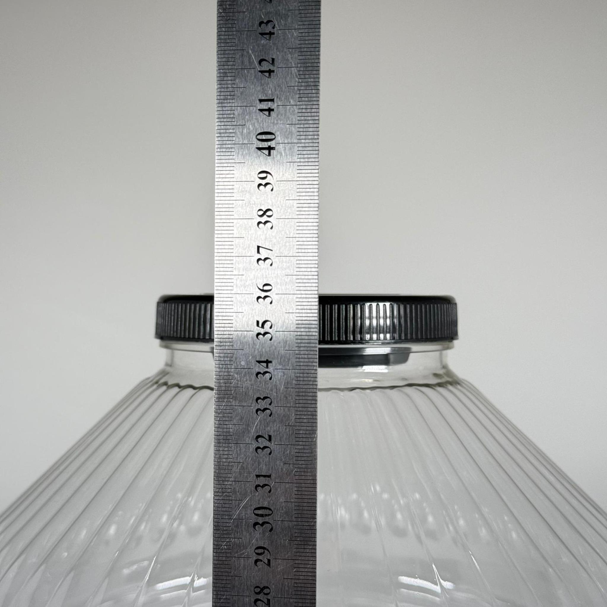 15 LİTRE PET KAVANOZ  - SİYAH KAPAKLI - PLASTİK KAVANOZ - 15 LT PET BİDON - 15000 CC BÜYÜK YUVARLAK KAVANOZ 110 MM AĞIZ- TURŞU, ZEYTİN VB İÇİN BOŞ PLASTİK BİDONLARI