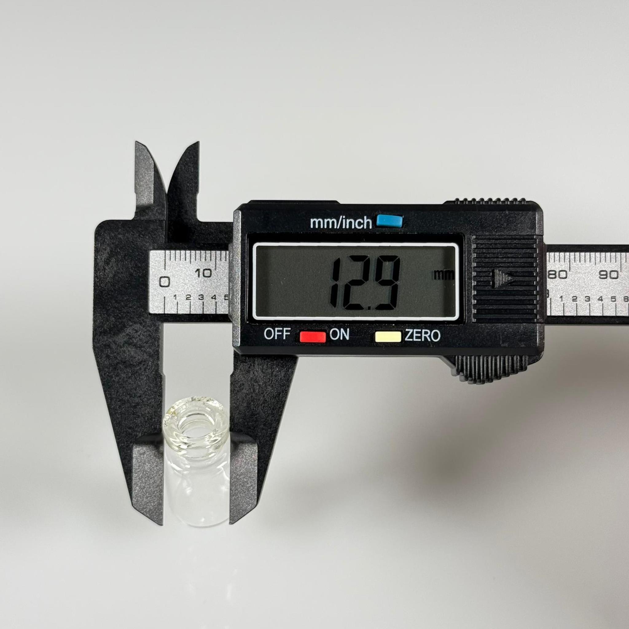 BOROSİLİKAT ŞEFFAF CAM ŞİŞE - 2 CC - 16x27 MM - ÇEKME CAM BORU FLAKON İNCE PENİSİLİN ŞİŞESİ - AĞIZ ÇAPI 13 MM