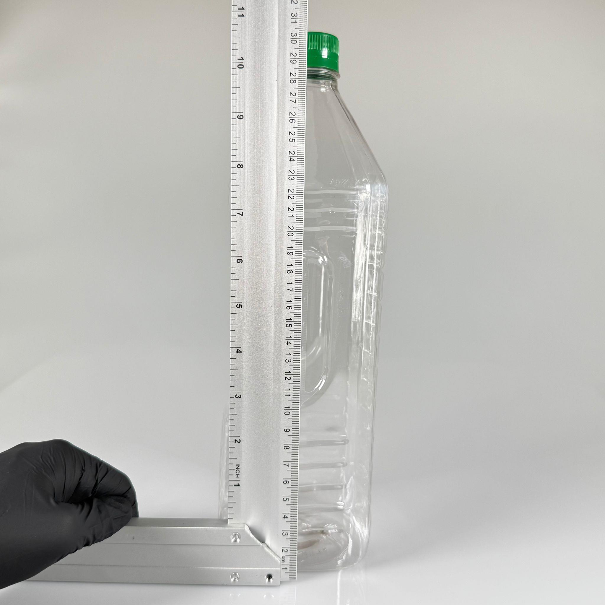 2000 CC KÖŞELİ PET ŞİŞE - YEŞİL KİLİTLİ KAPAKLI 2 LİTRE KARE PLASTİK ŞİŞE - ZEYTİNYAĞ ŞİŞESİ