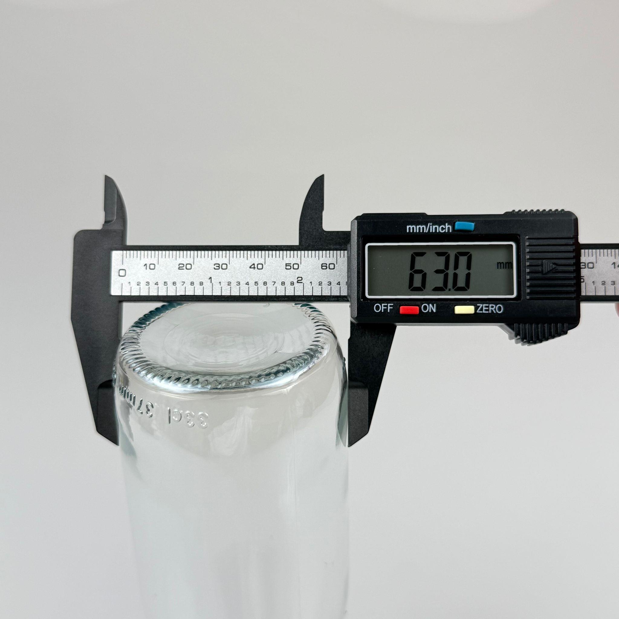 330 CC CAM ŞİŞE - BEYAZ KİLİTLİ KAPAKLI - 330 ML CAM ŞİŞE