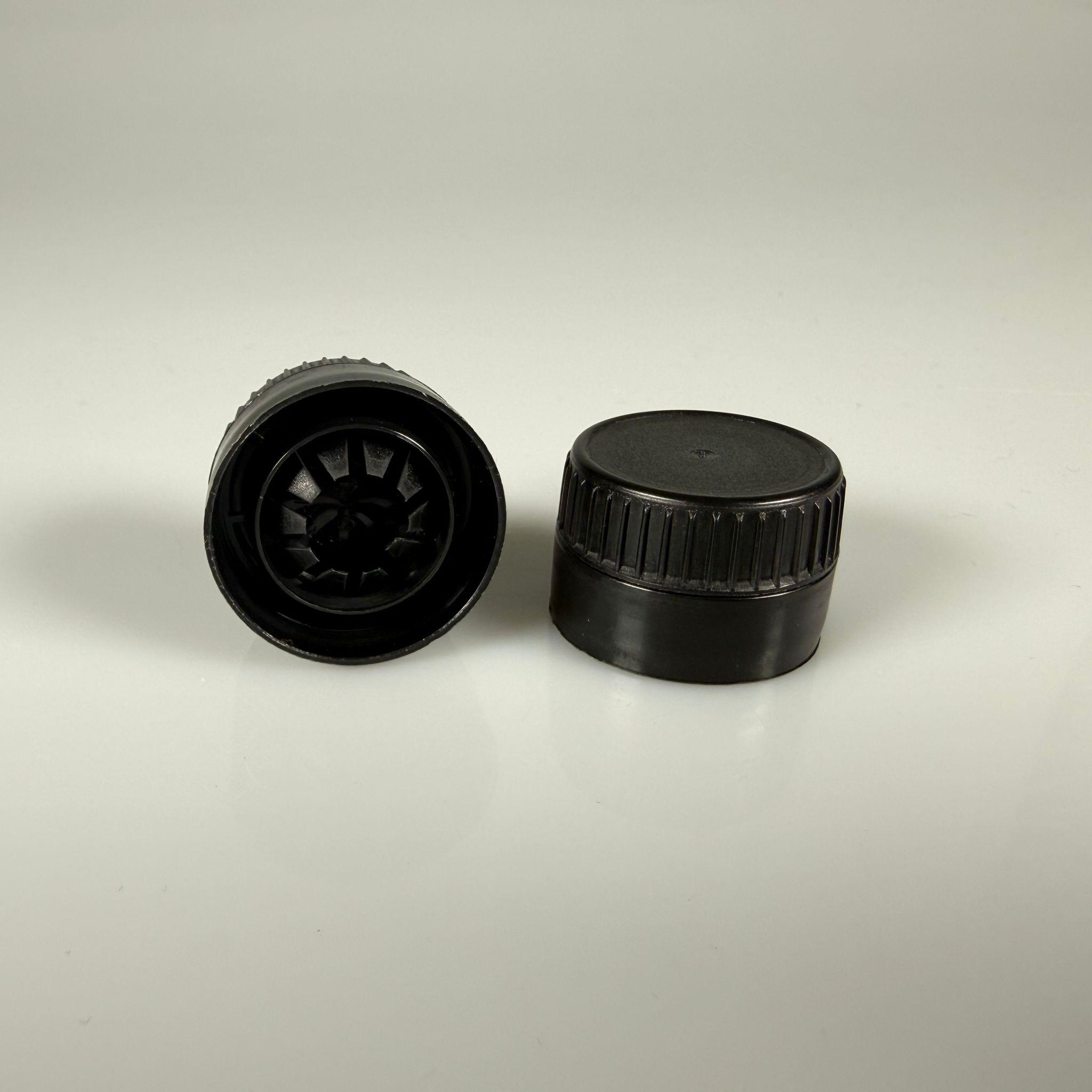 28 MM ÇAKMA KAPAK SİYAH - EV 21 / 20 MAG BERİCAP