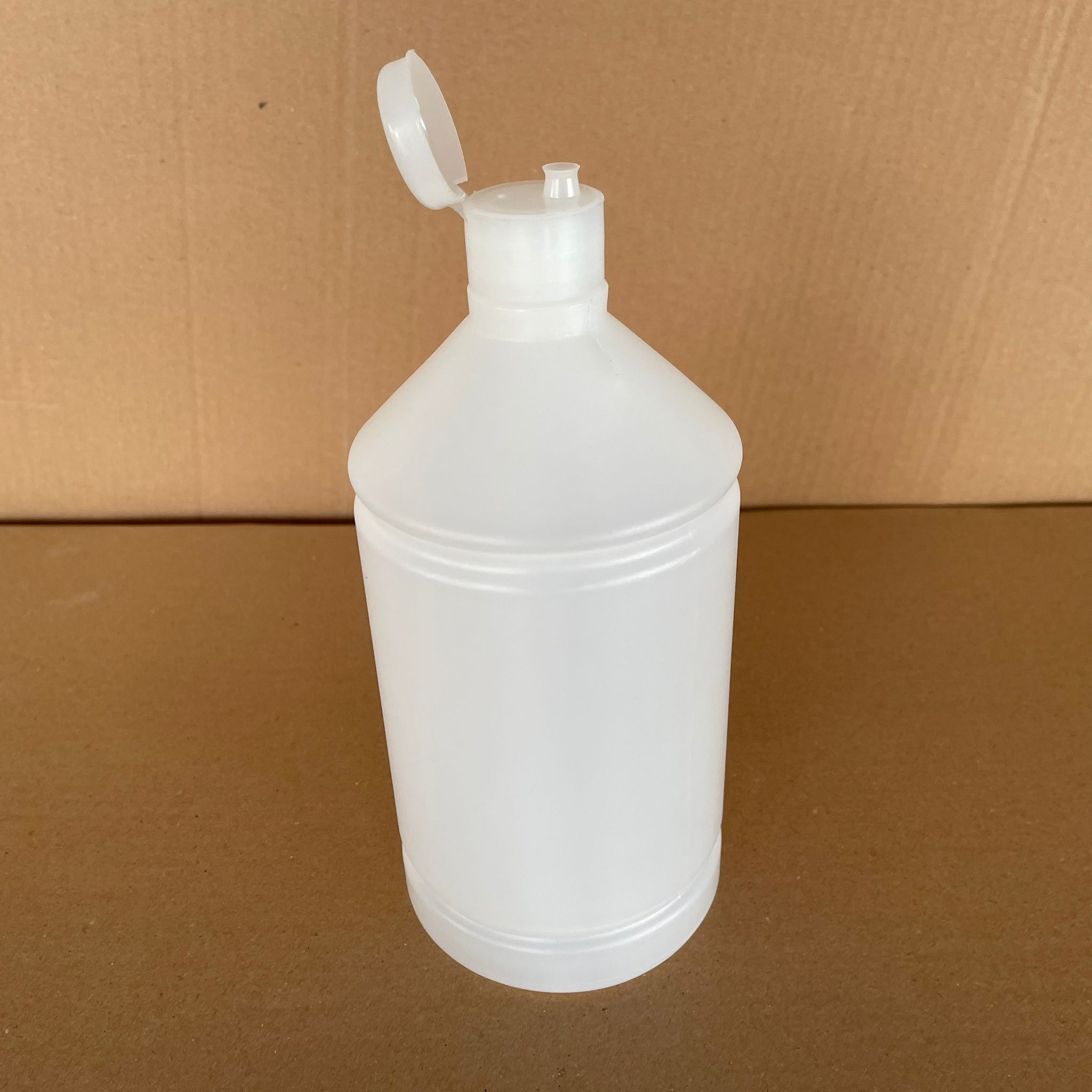 1000 CC TİNER ŞİŞESİ - ŞEFFAF FLİPTOP KAPAKLI - 1000 ML KİMYASALA DAYANIKLI PLASTİK ŞİŞE - 1 LT POLİETİLEN ŞİŞE