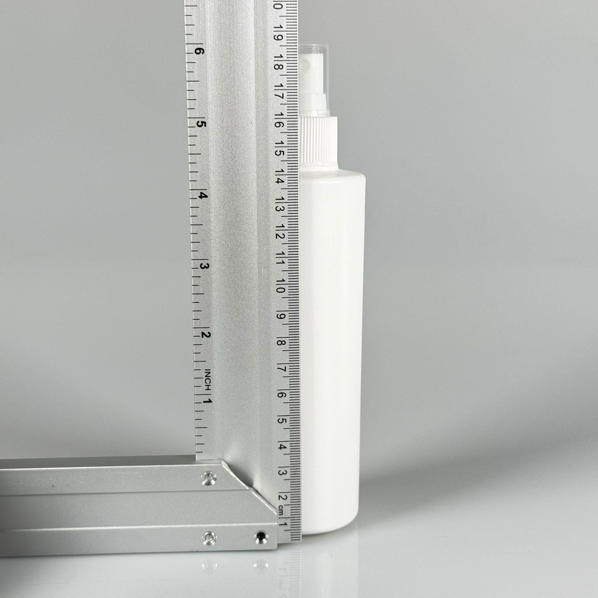 200 CC (SİLME 250 CC) BEYAZ SİLİNDİR MODEL MAT SERT POLİETİLEN ŞİŞE - BEYAZ SPREYLİ - 200 ML BEYAZ SPREYLİ PLASTİK ŞİŞE