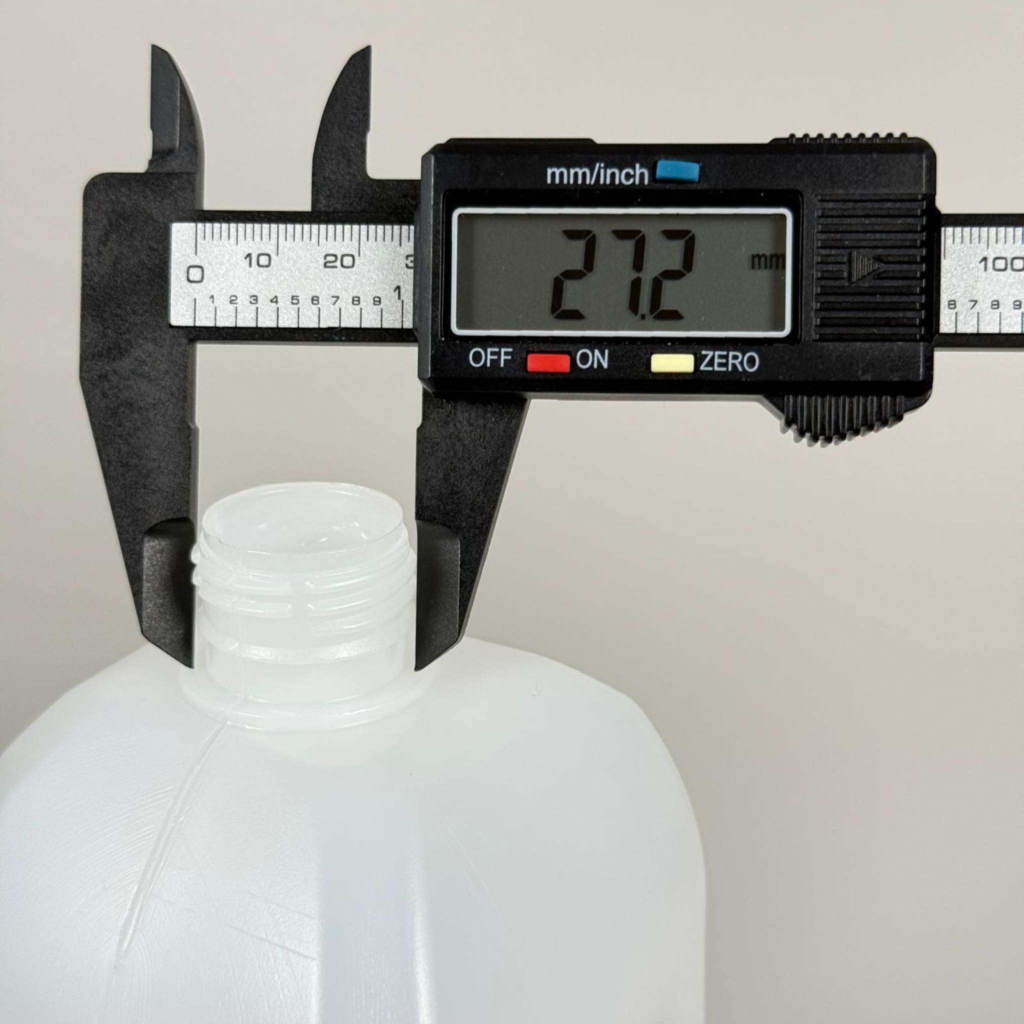 1000 CC DEZENFEKTAN BİDONU - KAPAKSIZ (28 AĞIZ) - 1 LİTRE BOŞ DEZENFEKTAN BİDONU