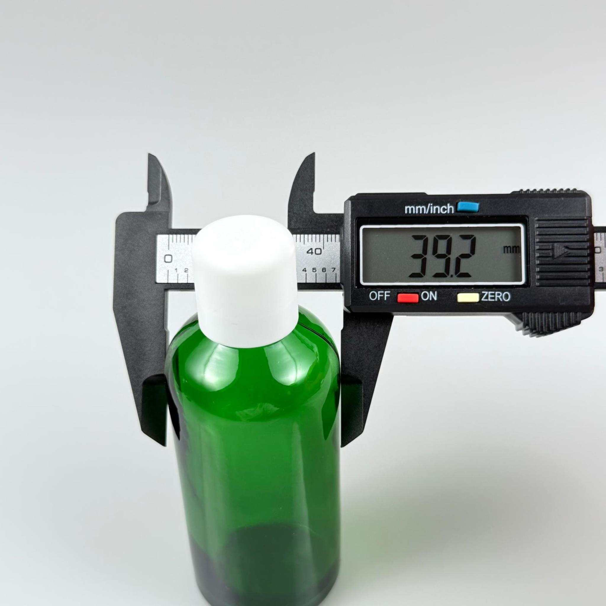 100 CC YEŞİL CAM ŞİŞE + İÇTEN DAMLALIKLI ÇOCUK KİLİTLİ BEYAZ KAPAK - YEŞİL 100 ML KİLİT KAPAKLI DAMLATMALI ŞİŞE