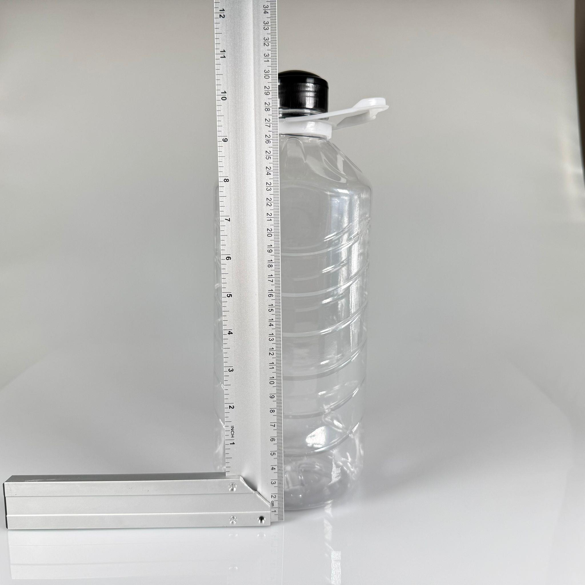 3 LT KÖŞELİ BOŞ DETERJAN PETİ - SİYAH AKITICILI FLİPTOP KAPAKLI BEYAZ KULPLU - 3000 CC PET ŞİŞE