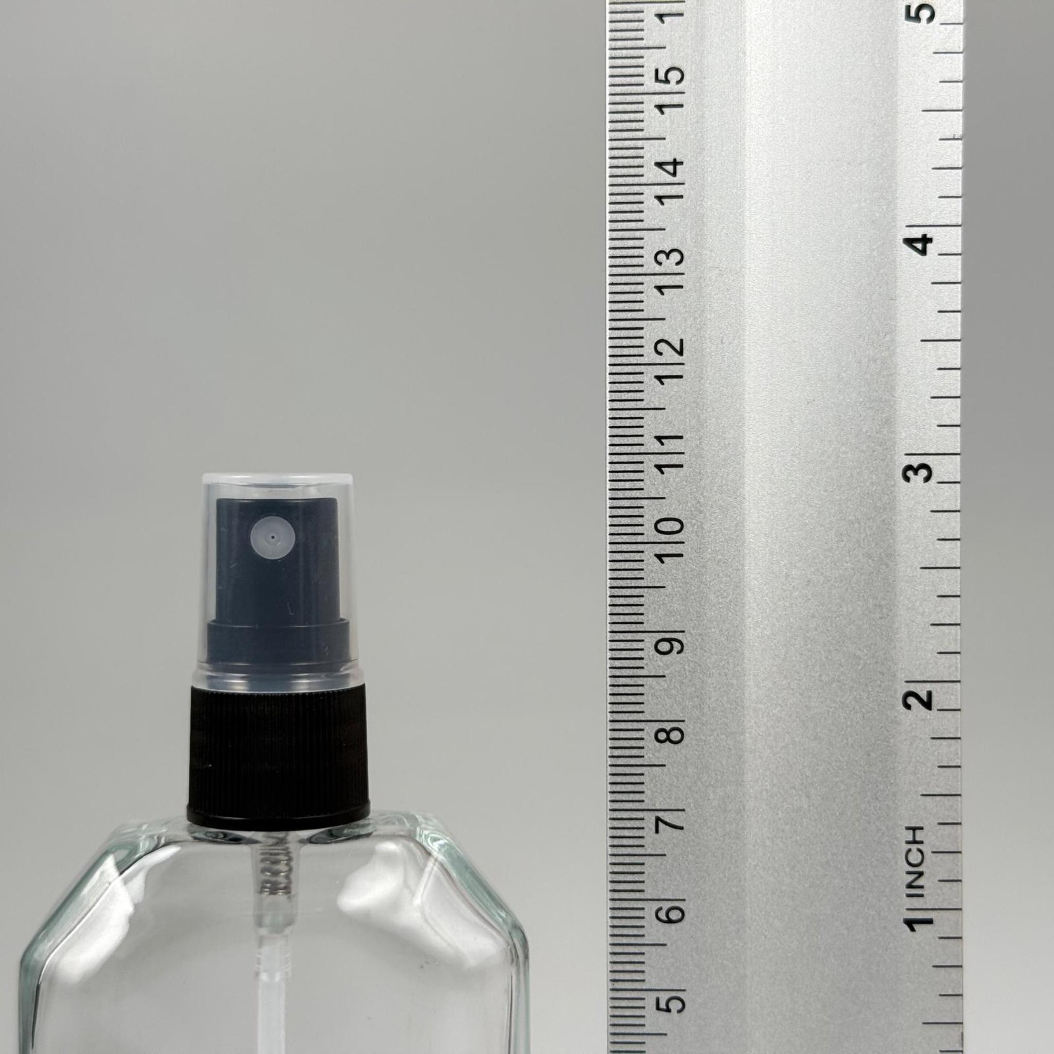 50 CC KAZABLANKA CAM ŞİŞE + SİYAH SPREY FISFIS - 50 ML HEDİYELİK CAM KOLONYA ŞİŞESİ - DÜĞÜN, NİŞAN, SÖZ, KINA, CENAZE, PROMOSYON İÇİN HEDİYELİK KOLONYA ŞİŞELERİ