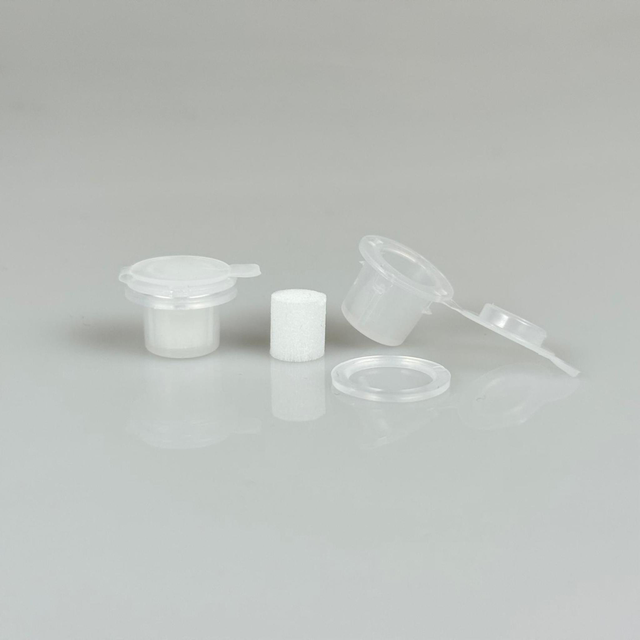TESTER İÇİN KAP - 1 ML PAMUKLU ODA KOKUSU VE PARFÜM TESTER AMBALAJI (KARTVİZİT VEYA KARTON KUTUYA MONTELENEBİLİR)