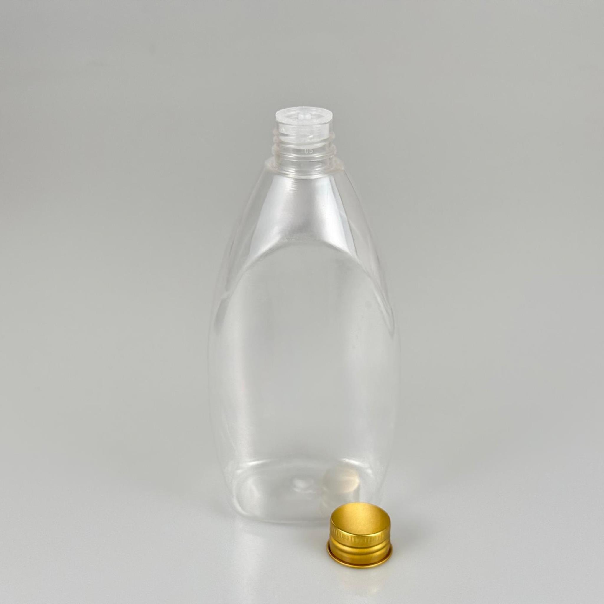 400 CC YASSI PET SIVI SABUN ŞİŞESİ (AĞIZ ÇAPI 24 MM) + KÖPÜK CONTALI GOLD METAL ALÜMİNYUM KAPAKLI +KOLONYA TIPALI TAKIM - 400 ML KAPAKLI PLASTİK ŞİŞELER