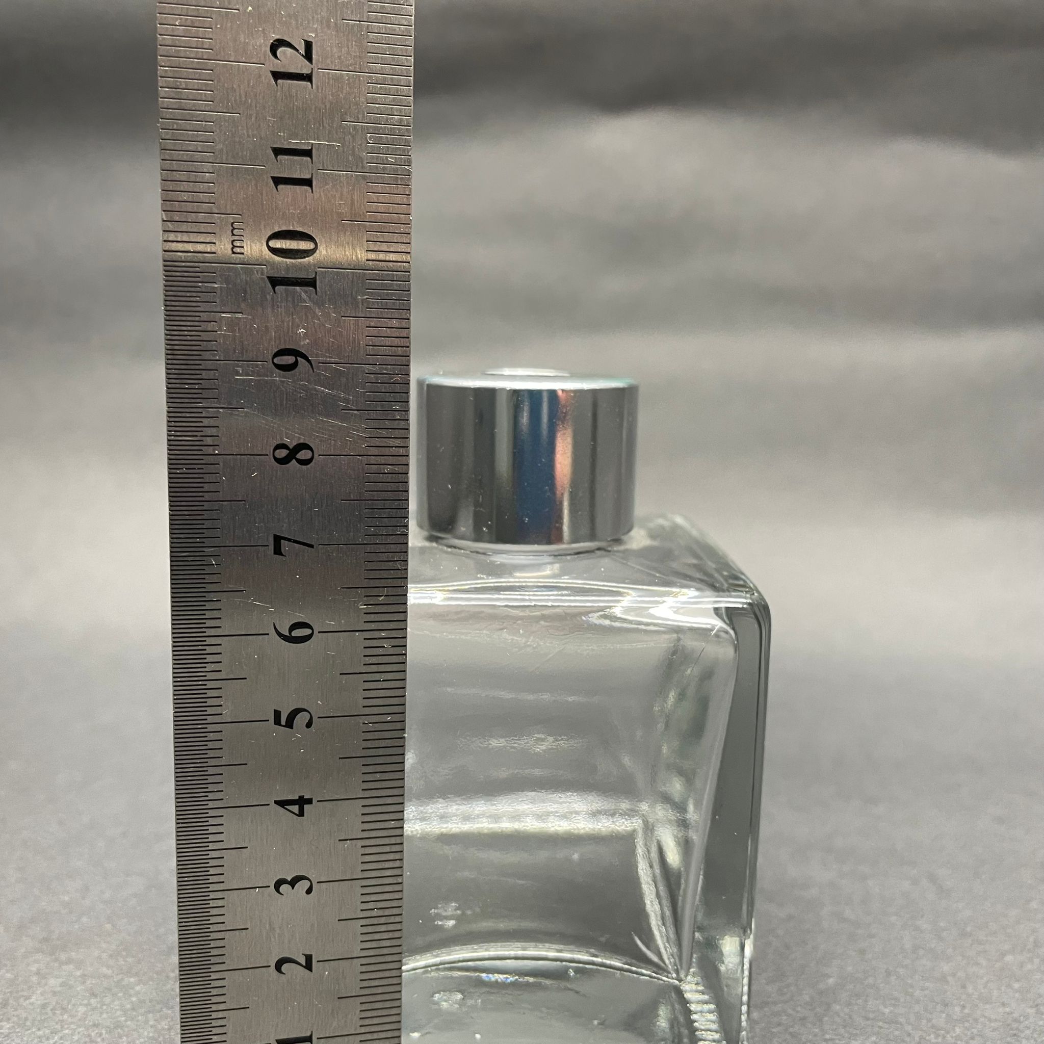 100 CC KARE BAMBU CAM BAMBU ODA KOKUSU ŞİŞESİ - 100 ML KÖŞELİ BAMBU ODA KOKUSU ŞİŞESİ - DİFÜZÖR ŞİŞE- CAM ŞİŞE + GÜMÜŞ KAPAK + TIPA