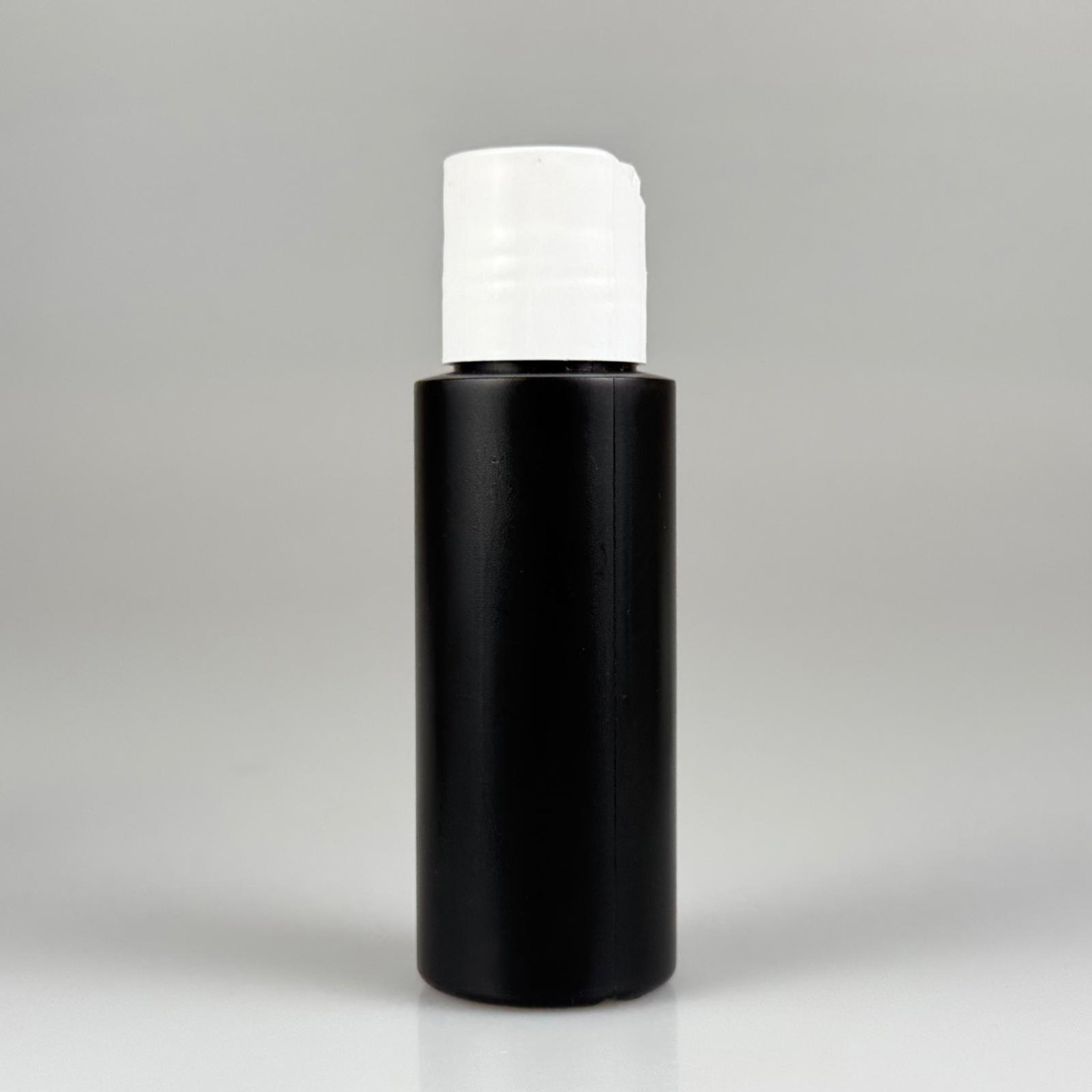 50 CC SİYAH POLİETİLEN ŞAMPUAN ŞİŞESİ -  50 ML BEYAZ DİSKTOP ŞAMPUAN KAPAKLI