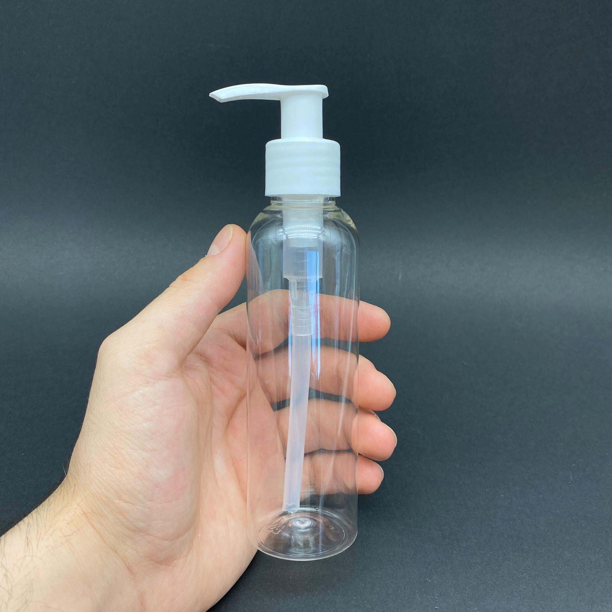 150 CC PET ŞİŞE - BEYAZ POMPALI - 150 ML POMPALI PLASTİK ŞİŞE