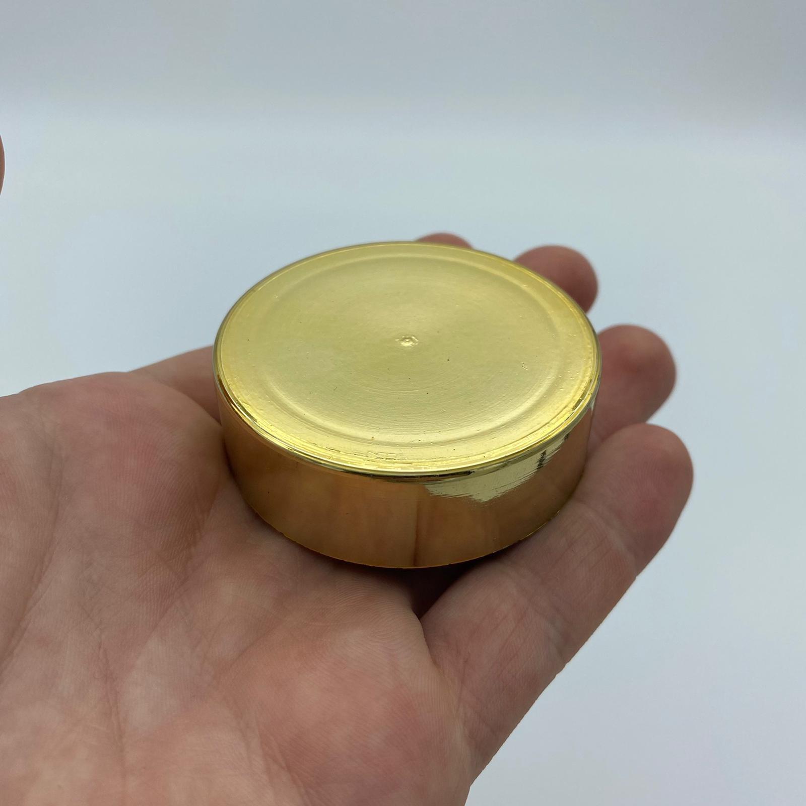 53 MM GOLD KAPLAMALI PLASTİK KAPAK