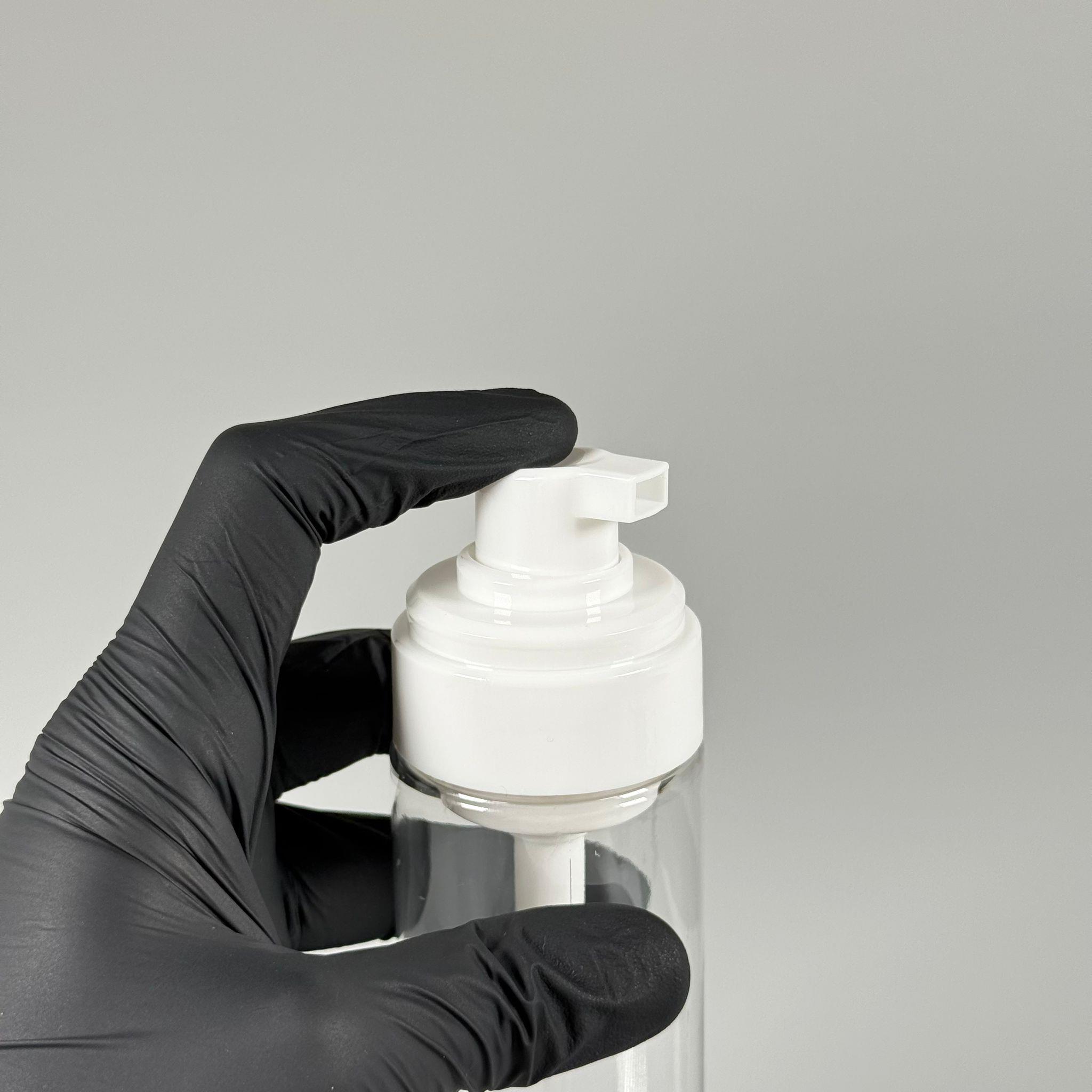 200 CC KÖPÜK YAPICI POMPALI ŞİŞE - ŞEFFAF - BEYAZ KÖPÜK POMPALI BEYAZ ŞİŞE - 200 ML ŞİŞE KÖPÜK POMPASI