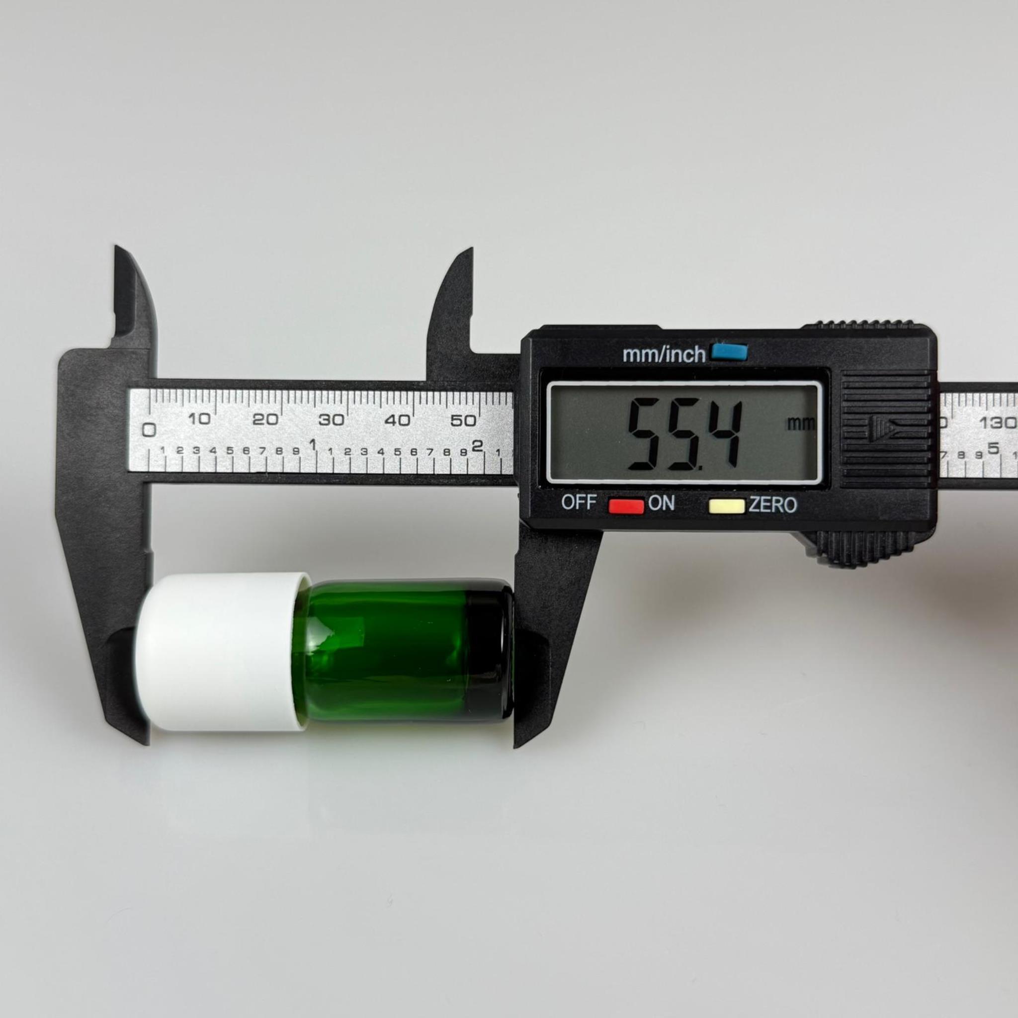 5 CC YEŞİL CAM ŞİŞE + İÇTEN DAMLALIKLI ÇOCUK KİLİTLİ BEYAZ KAPAK - YEŞİL 5 ML KİLİT KAPAKLI DAMLATMALI ŞİŞE