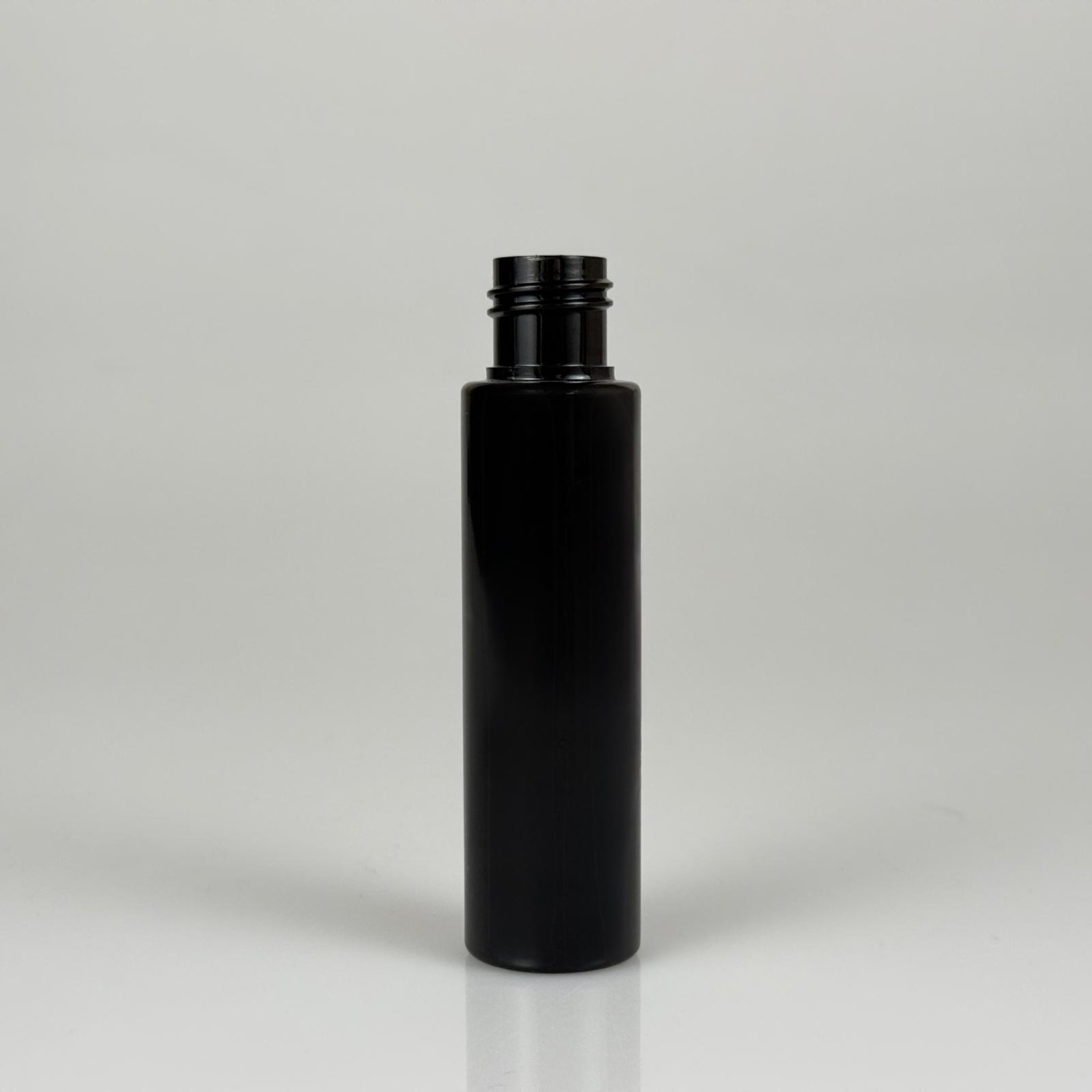 35 CC PET ŞİŞE SİYAH - KAPAKSIZ 18 AĞIZ - 35 ML PLASTİK BUKLET ŞİŞE UZUN