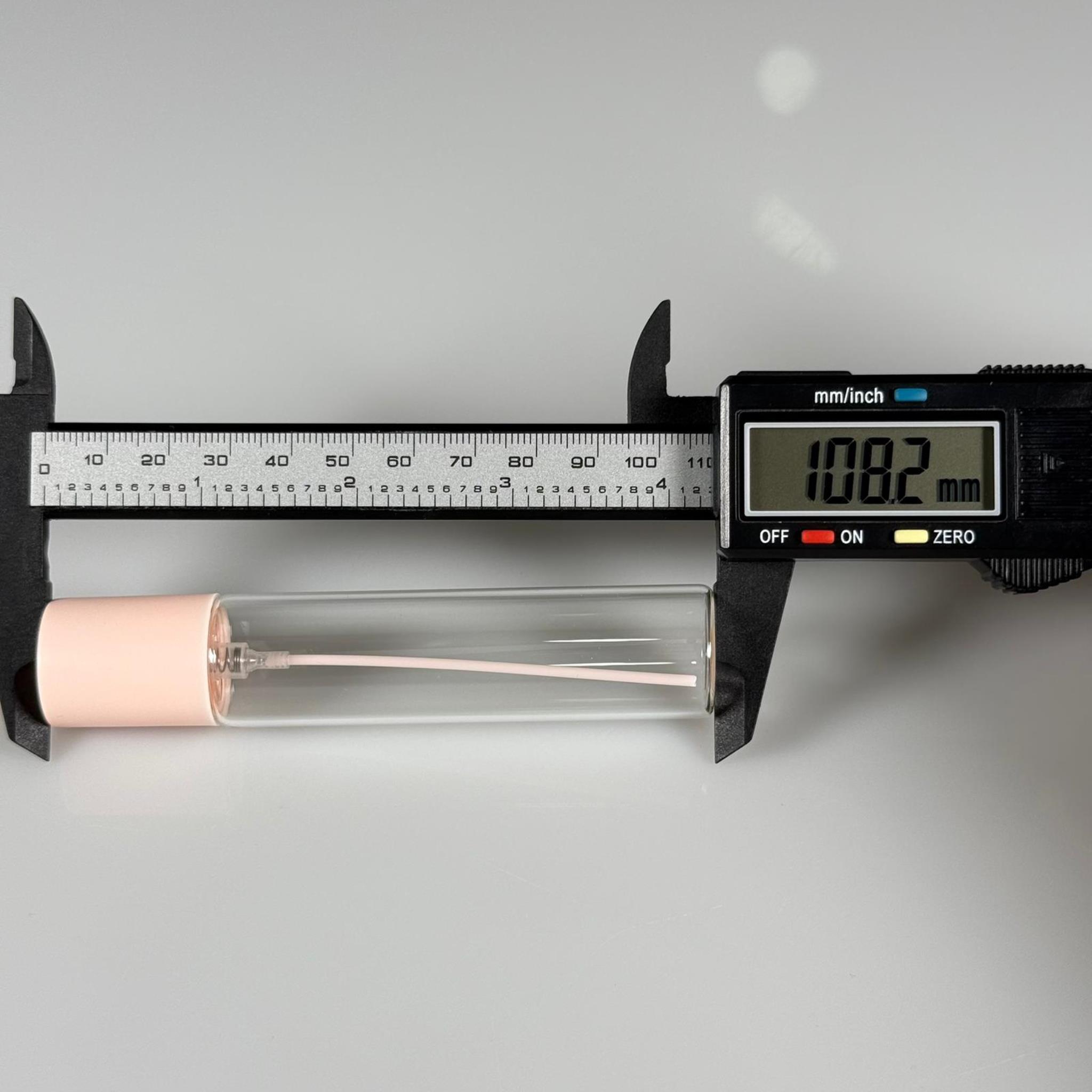 PARFÜM ŞİŞESİ 25 ML - 25 CC PARFÜM AMBALAJI VALFLİ (GEÇME AĞIZ) CAM KALEM PARFÜM İÇİN ŞİŞELERİ - PUDRA SPREY + KAPAKLI SET TAKIM