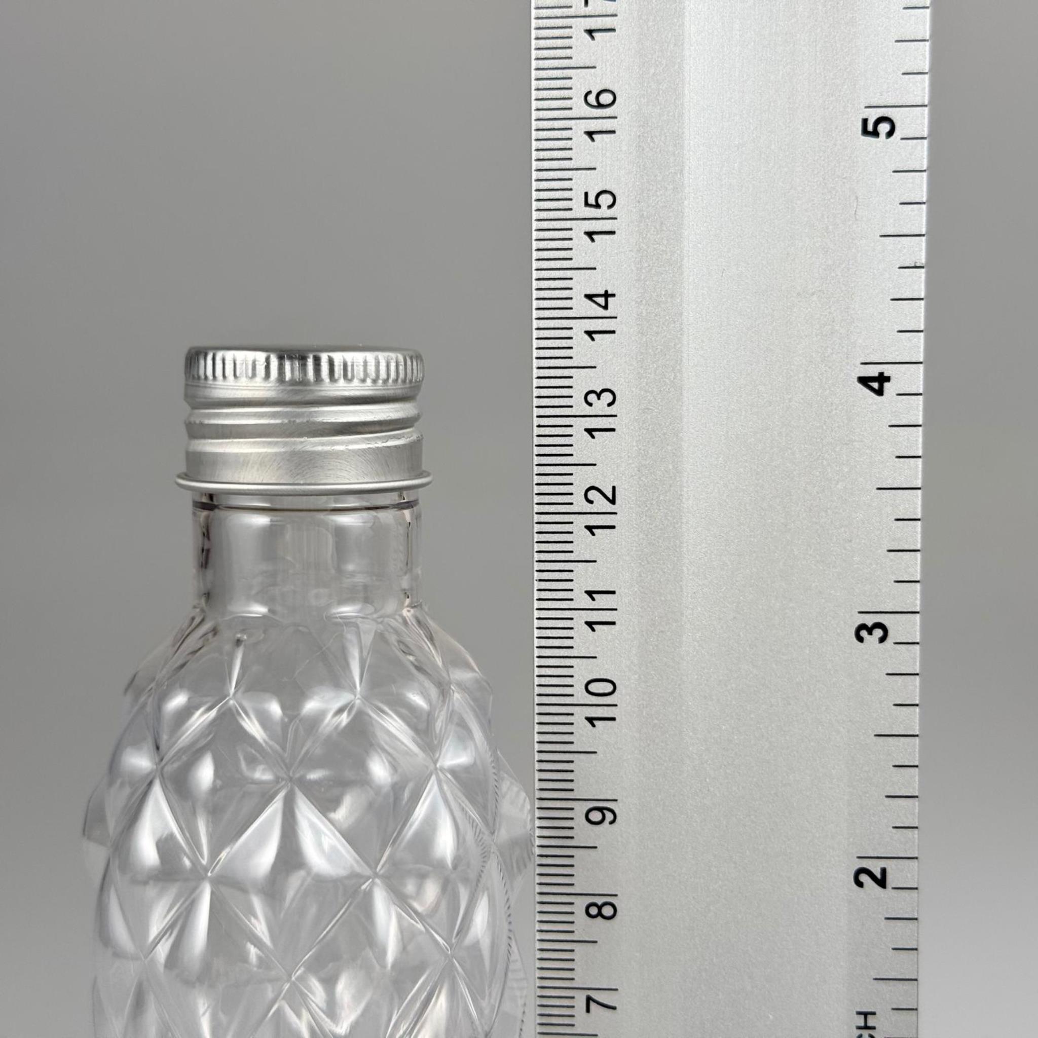 100 CC CAMPET BALIKSIRTI PET ŞİŞE (24 AĞIZ) + KÖPÜK CONTALI GÜMÜŞ METAL ALÜMİNYUM KAPAK TAKIM - 100 ML KAPAKLI CAMPET PALSTİK ŞİŞELER