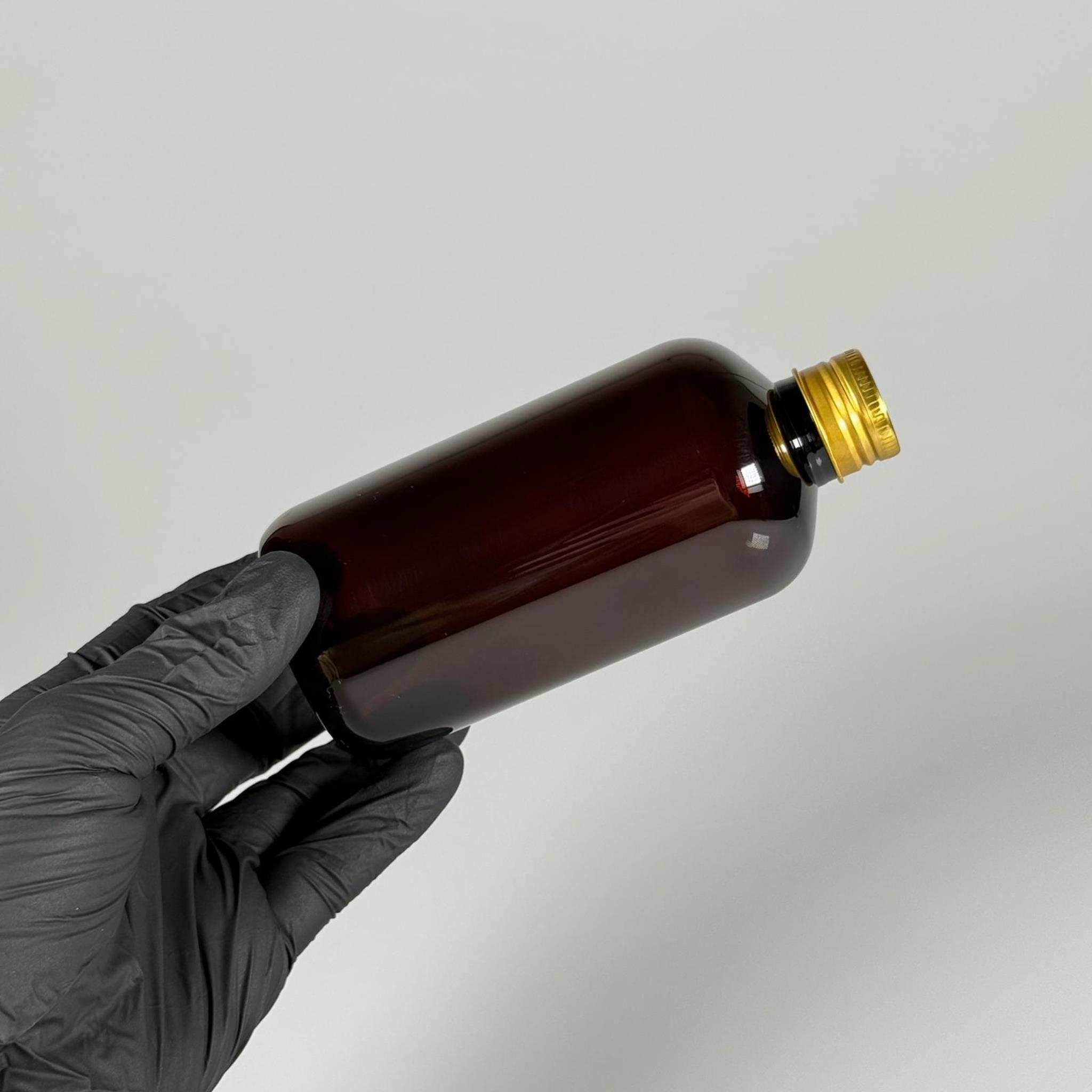 250 CC AMBER ŞİŞE - GOLD METAL KAPAKLI + KOLONYA TIPALI - 250 ML PLASTİK KOLONYA ŞİŞESİ - ZEYNEP MODEL PET ŞİŞE