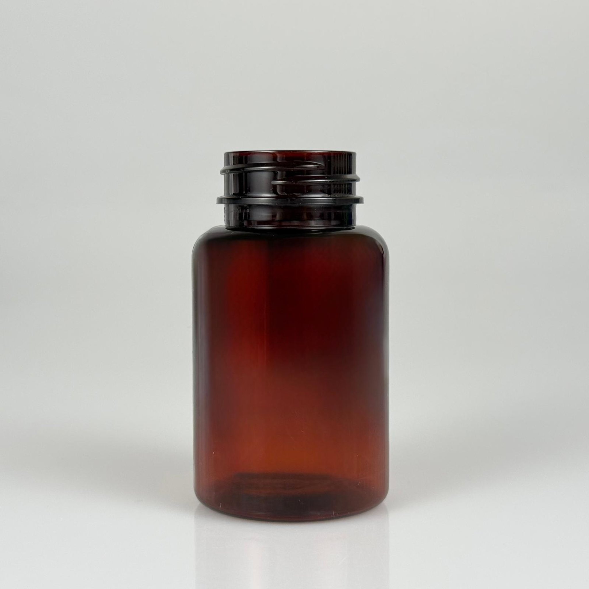 150 CC AMBER PET TABLET ŞİŞESİ - 38 AĞIZ KAPAKSIZ - 150 ML KAPSÜL KUTUSU - İLAÇ ŞİŞESİ - MEDİKAL HAP ŞİŞESİ - FARMASÖTİK KAVANOZ