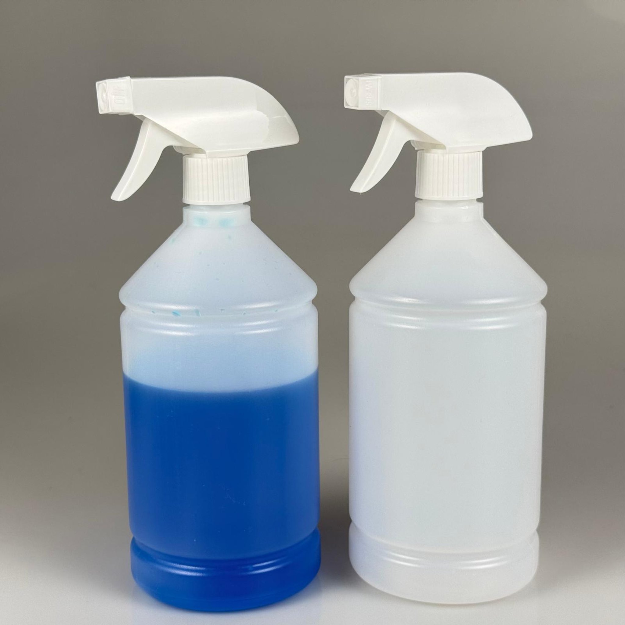 1000 CC TİNER ŞİŞESİ - BEYAZ  TRİGER TETİK SPREYLİ - 1000 ML KİMYASALA DAYANIKLI PLASTİK ŞİŞE - 1 LT POLİETİLEN ŞİŞE - KISA