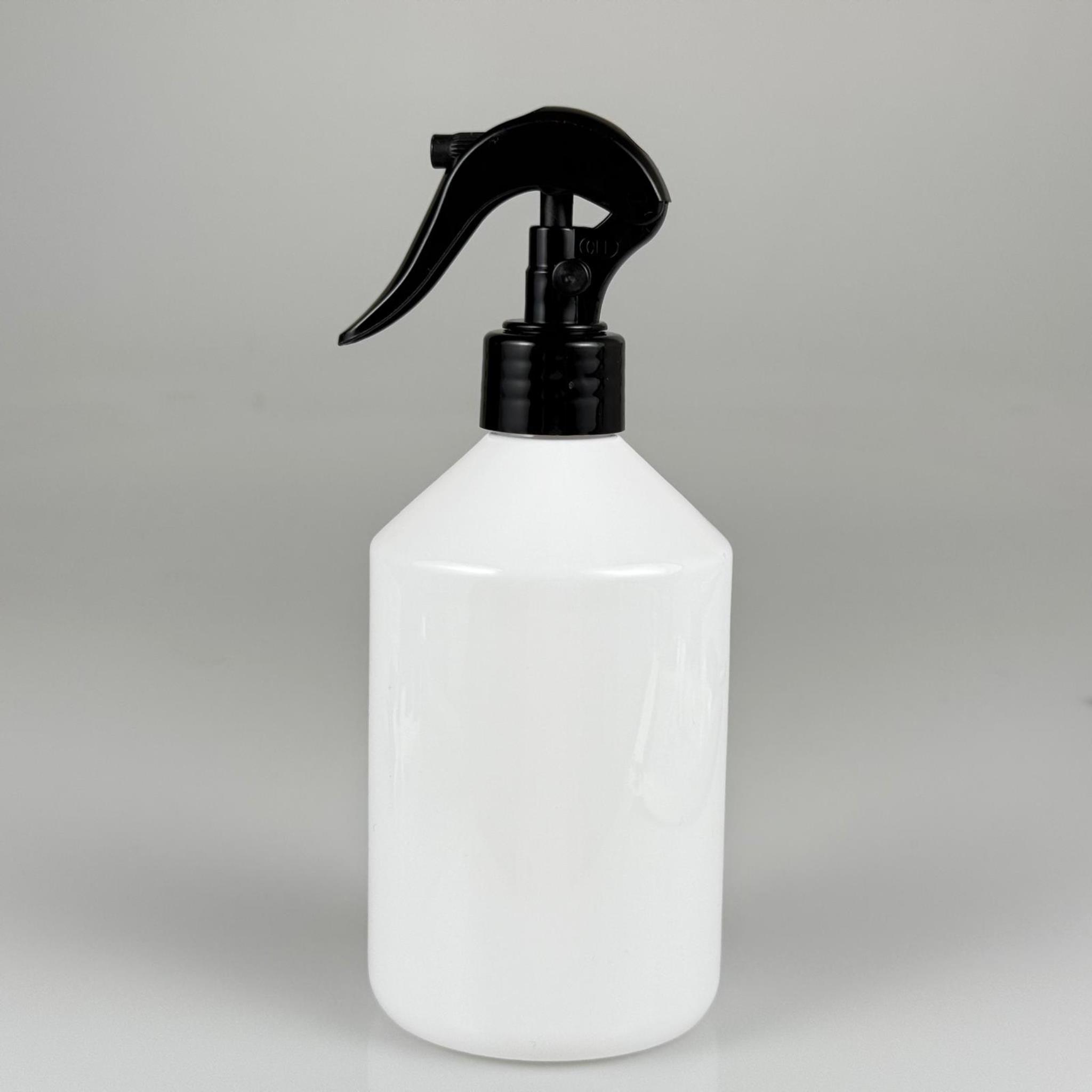 500 CC BEYAZ PET ŞİŞE - 500 ML BEYAZ PLASTİK ŞİŞE SİYAH TRİGER SPREYLİ