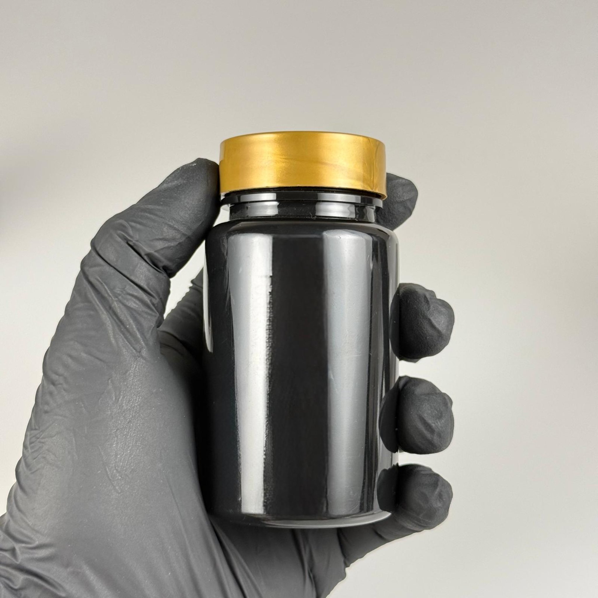 100 CC SİYAH PET PUDRA ŞİŞESİ + GOLD PLASTİK KAPAKLI + PUDRA TIPALI TAKIM - 100 ML PUDRA KUTUSU, EKO TUZLUK