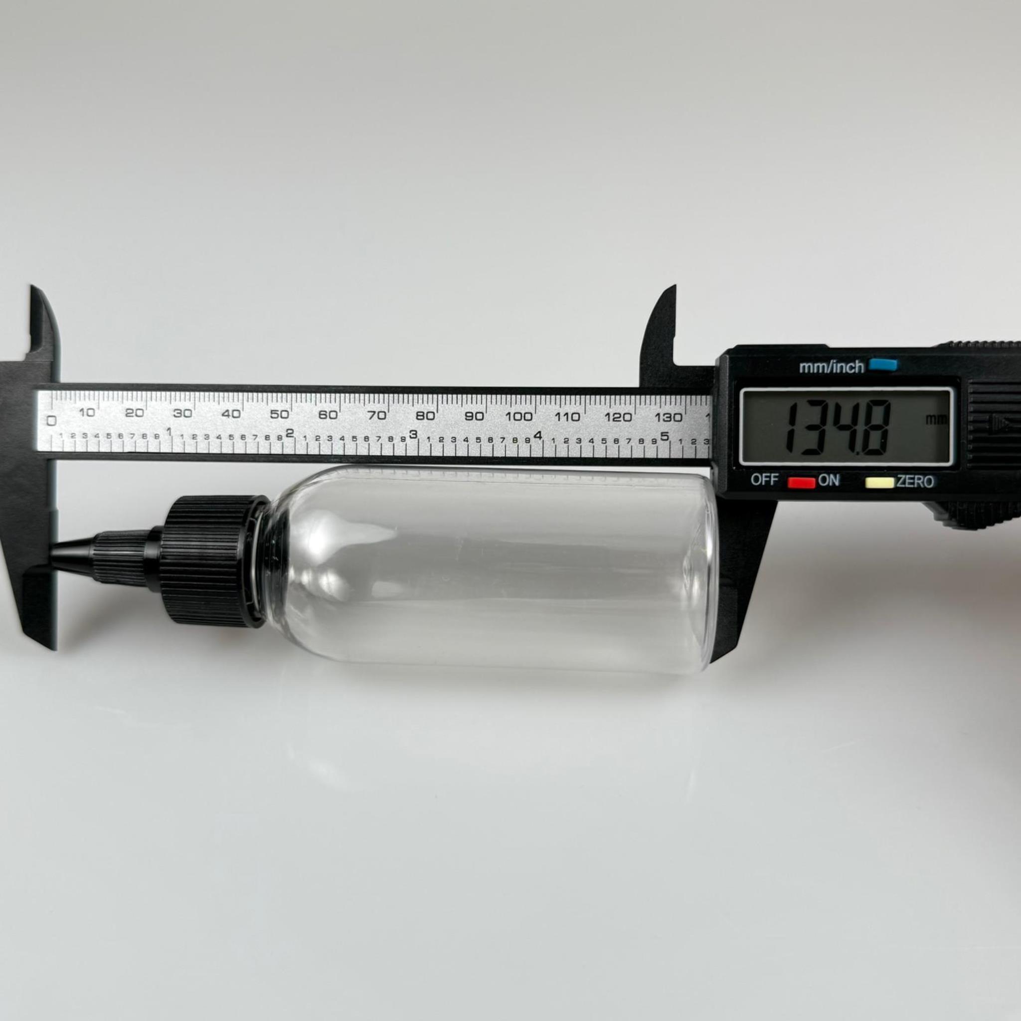 YAĞ, SOS, ACI SOS, SİRKE, SRIRACHA, MÜREKKEP, TUTKAL AKITICI VB BOŞ ŞİŞELERİ - SİYAH SİVRİ TWİST AKITICI KAPAK + 100 ML SERT PET PLASTİK ŞİŞE TAKIM