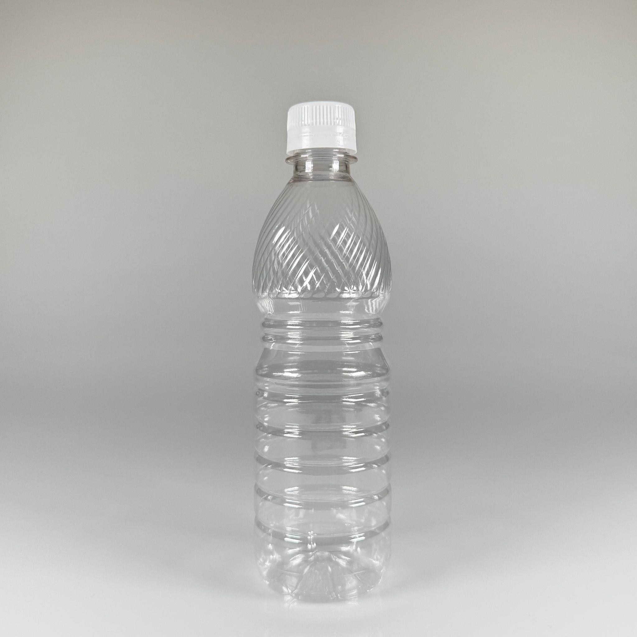 0,5 LT KİLİTLİ KAPAKLI PET ŞİŞE - BEYAZ KAPAKLI 500 CC BOŞ PET ŞİŞE