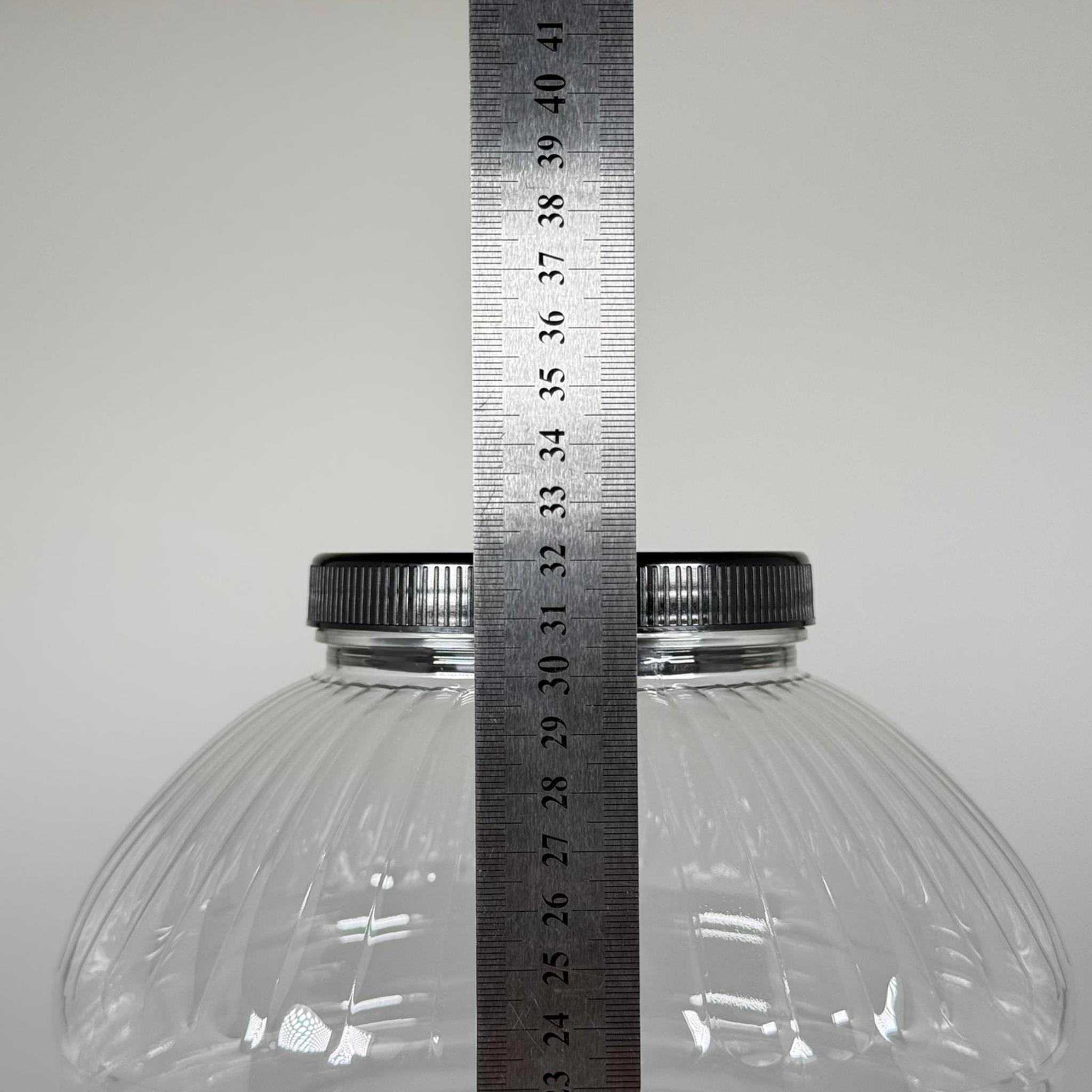 10 LİTRE PET KAVANOZ  - SİYAH KAPAKLI - PLASTİK KAVANOZ - 10 LT PET BİDON - 10000 CC BÜYÜK YUVARLAK KAVANOZ 110 MM AĞIZ- TURŞU, ZEYTİN VB İÇİN BOŞ PLASTİK BİDONLARI