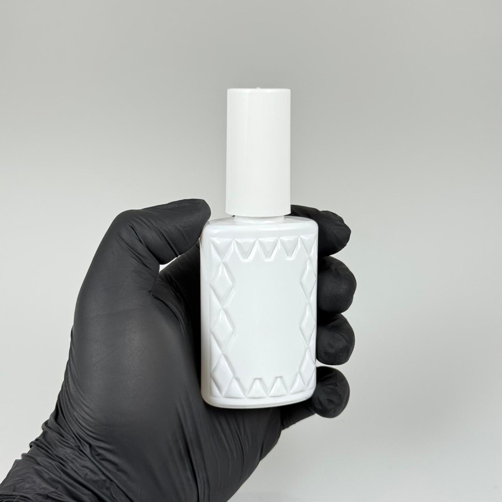 50 CC BEYAZ PET KÖŞELİ PARFÜM ŞİŞESİ - BEYAZ SPREYLİ - BEYAZ KORUMA KAPAKLI - 50 ML PLASTİK PARFÜM - KOLONYA ŞİŞESİ