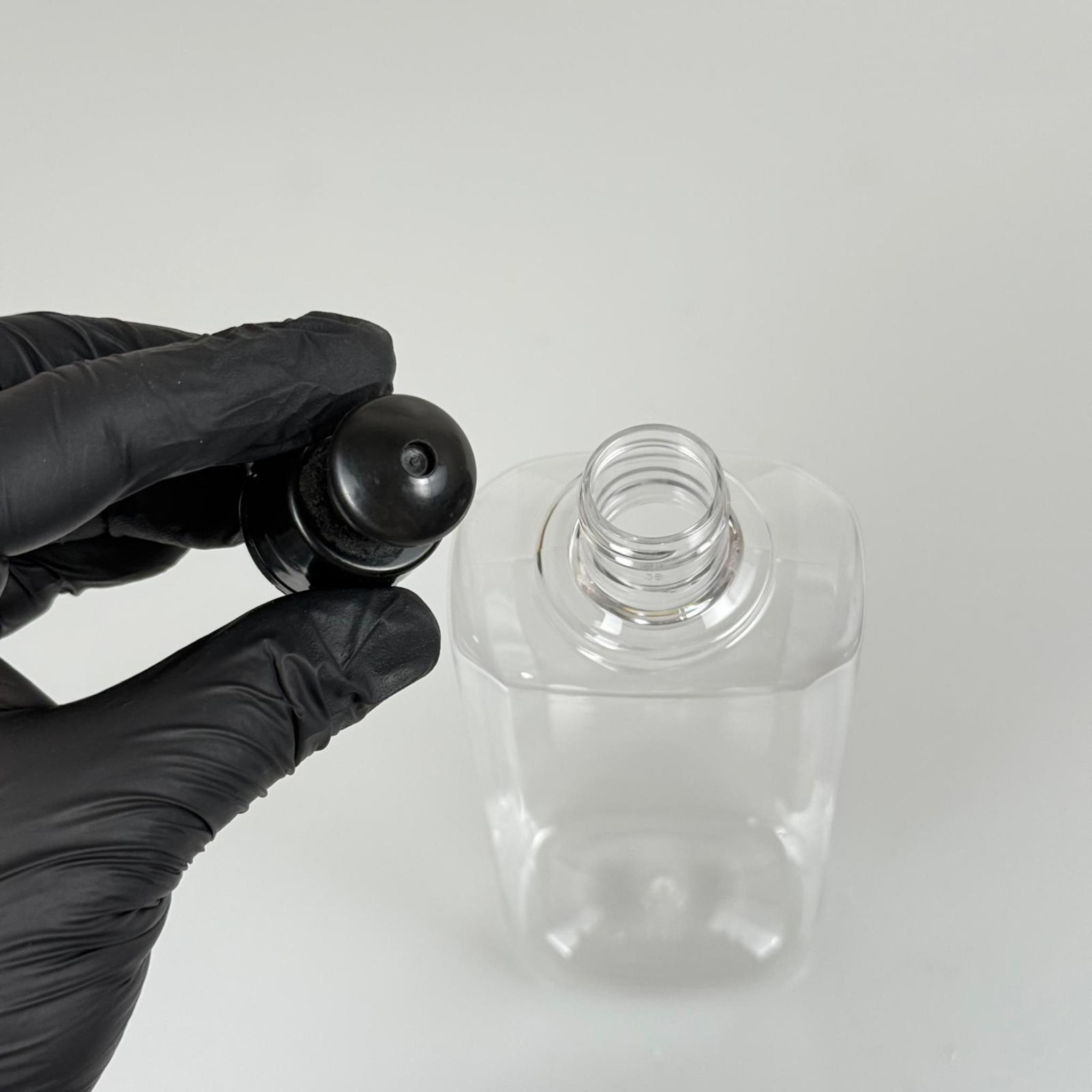 400 CC YASSI MODEL PET ŞİŞE - PUSH-PULL AKITICI KAPAKLI - 400 ML AKITICILI PLASTİK ŞİŞE
