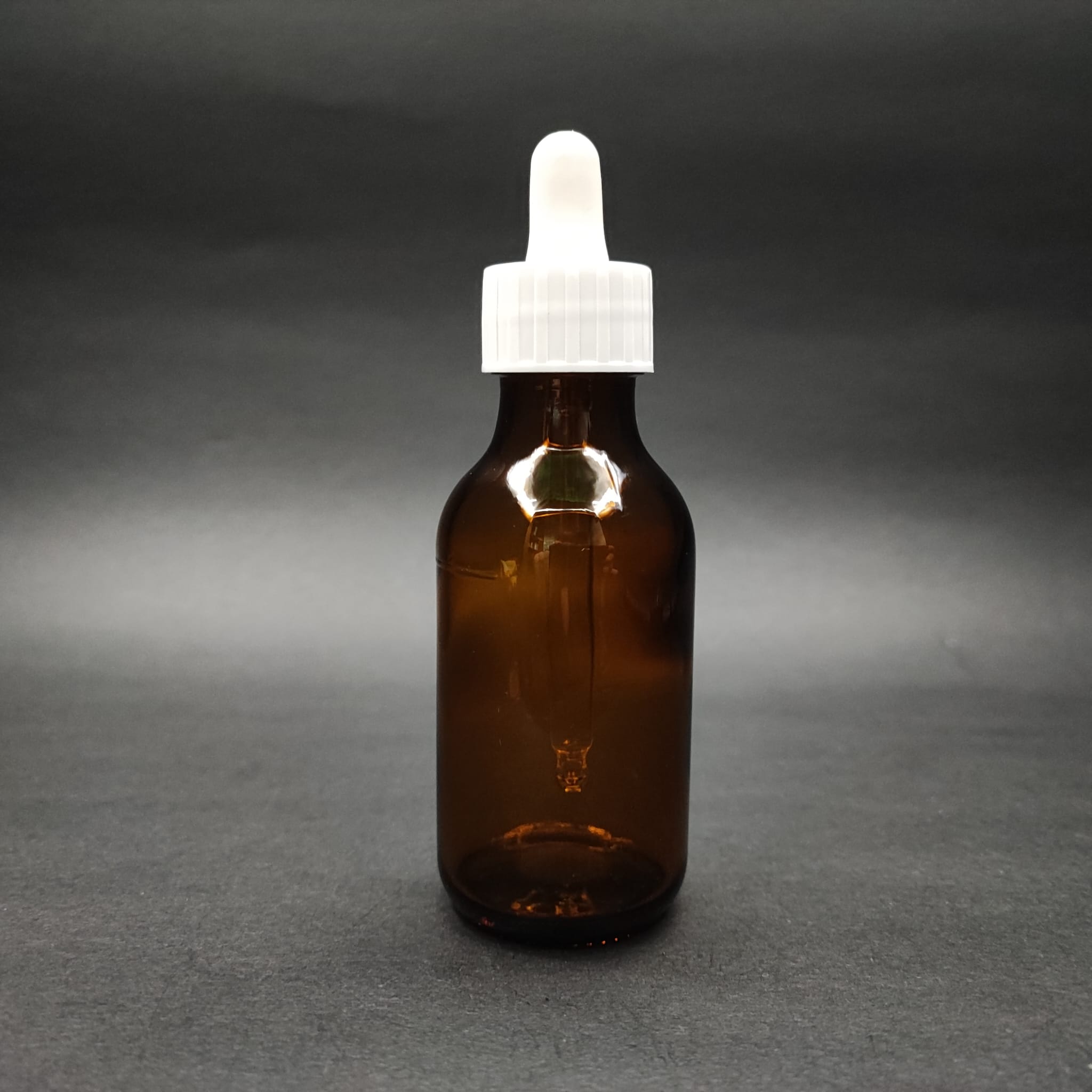 75 ML DOLUMU KOLAY, GENİŞ AĞIZLI CAM DAMLALIKLI ŞİŞE (25 MM AĞIZ)  - 75 CC BEYAZ DAMLALIKLI CAM ECZA ŞİŞESİ - AMBER KAHVERENGİ