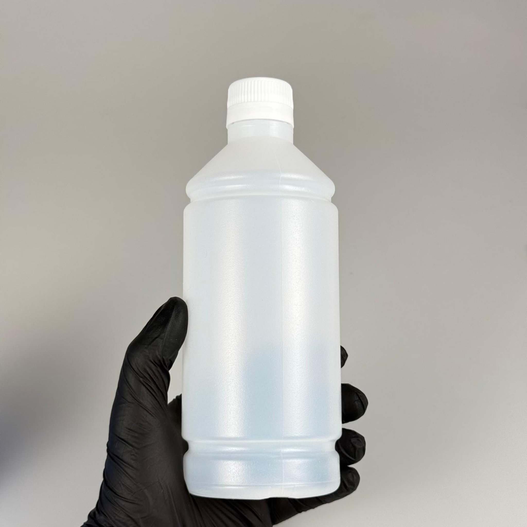 500 CC TİNER ŞİŞESİ - BEYAZ KİLİTLİ KAPAKLI - 500 ML KİMYASALA DAYANIKLI PLASTİK ŞİŞE - 0,5 LT POLİETİLEN ŞİŞE