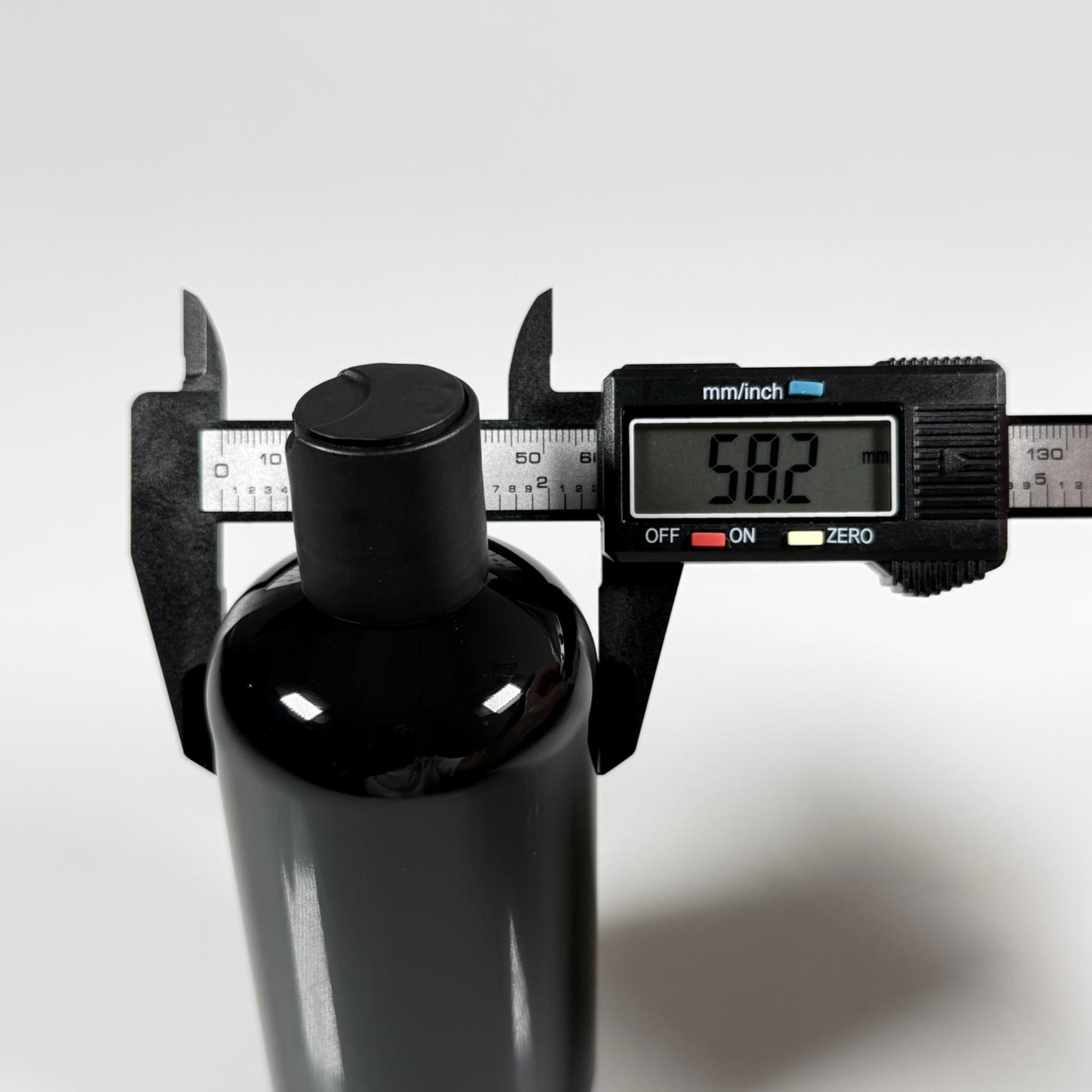 250 CC SİYAH PLASTİK ŞİŞE ZEYNEP MODEL - SİYAH DİSKTOP AKITICILI KAPAKLI - 250 ML TOMBUL ŞAMPUAN PET ŞİŞE