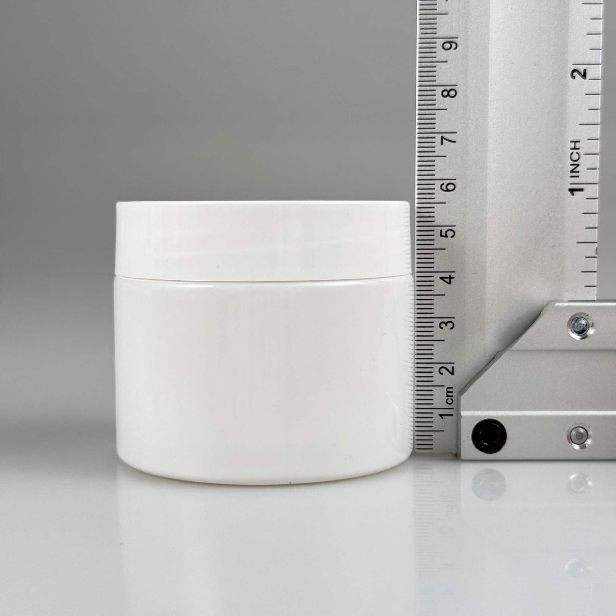 100 CC BEYAZ PET KAVANOZ - BEYAZ KAPAKLI - 100 ML PLASTİK KREM KAVANOZU