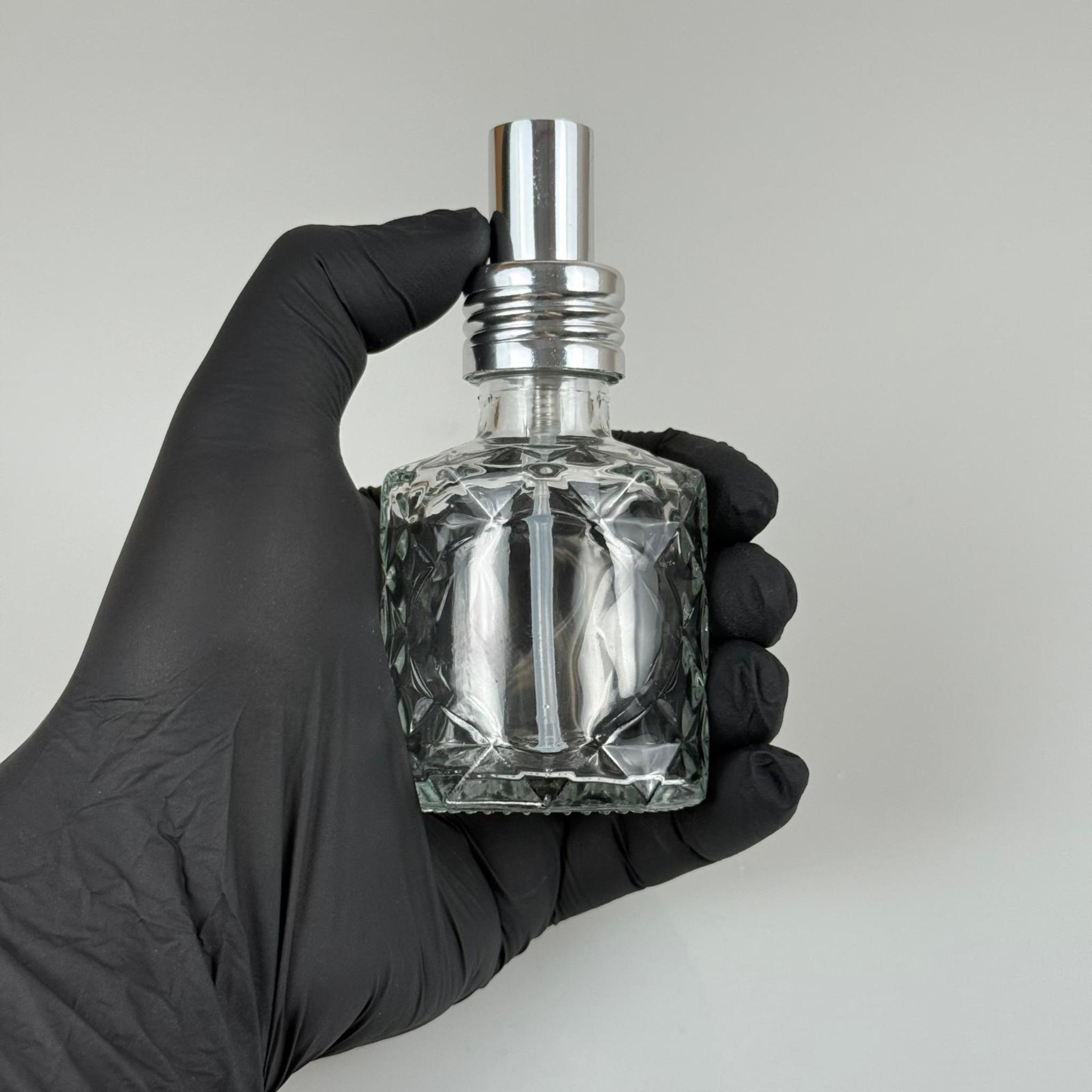 50 ML VELORA MODEL PARFÜM ŞİŞESİ + VİDALI METAL PARFÜM VALF SPREY