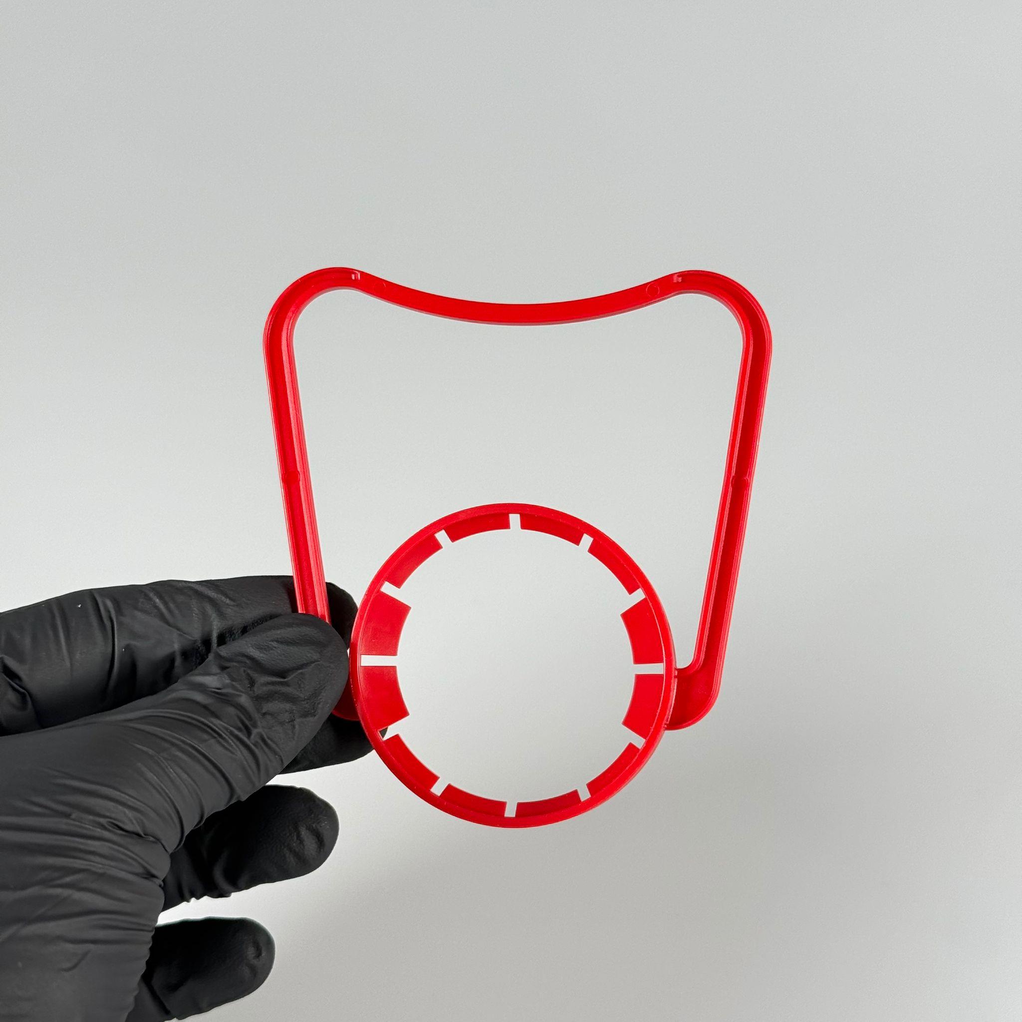 48 MM KULP KIRMIZI - SU PETİ İÇİN KULP