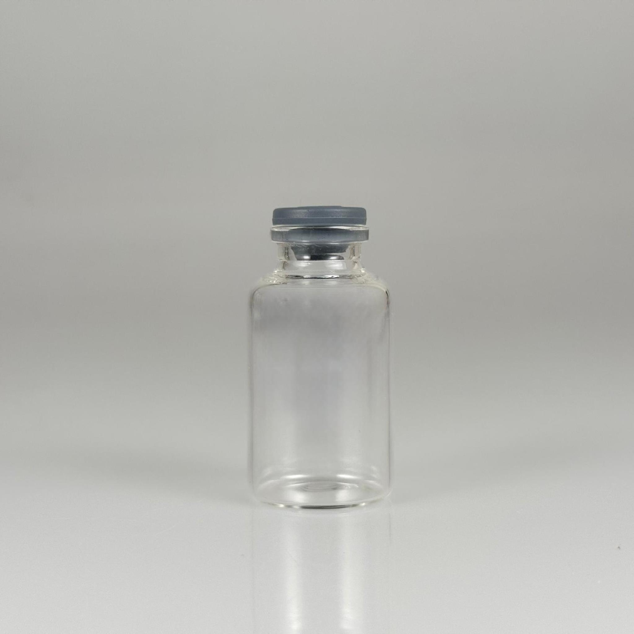 30x55 MM İNCE BOROSİLİKAT FLAKON CAM ŞİŞE 25 ML + BUTİL KAUÇUK TIPA 20 MM - ŞEFFAF CAM İLAÇ, ECZA, PENİSİLİN, MEDİKAL, LABORATUVAR, FARMASÖTİK ŞİŞELERİ