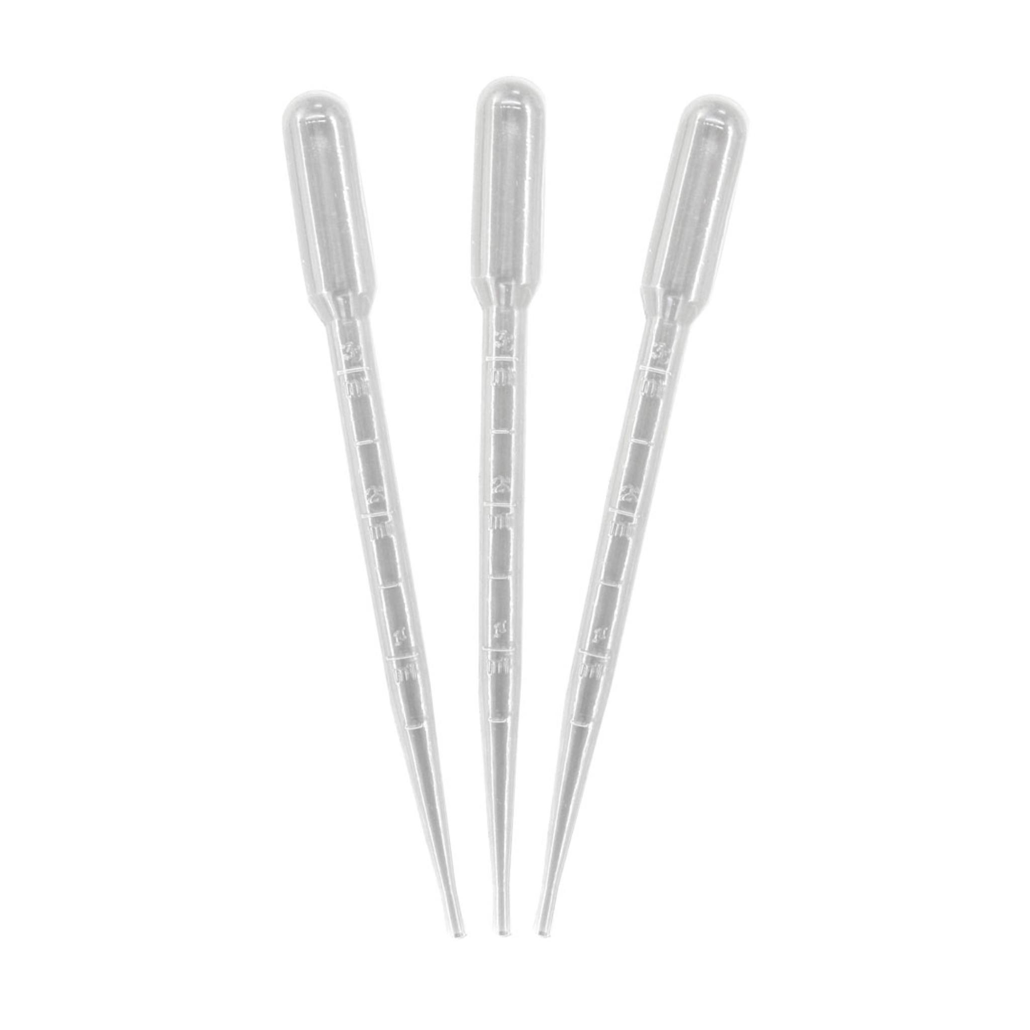 ÖLÇÜ ÇUBUĞU - 3 ML - LABORATUVAR İÇİN PLASTİK DAMLATMA PİPETİ - PASTÖR PİPETİ - Pipet Damlalık Pastör Pipeti 3 ml - ENJEKTÖR