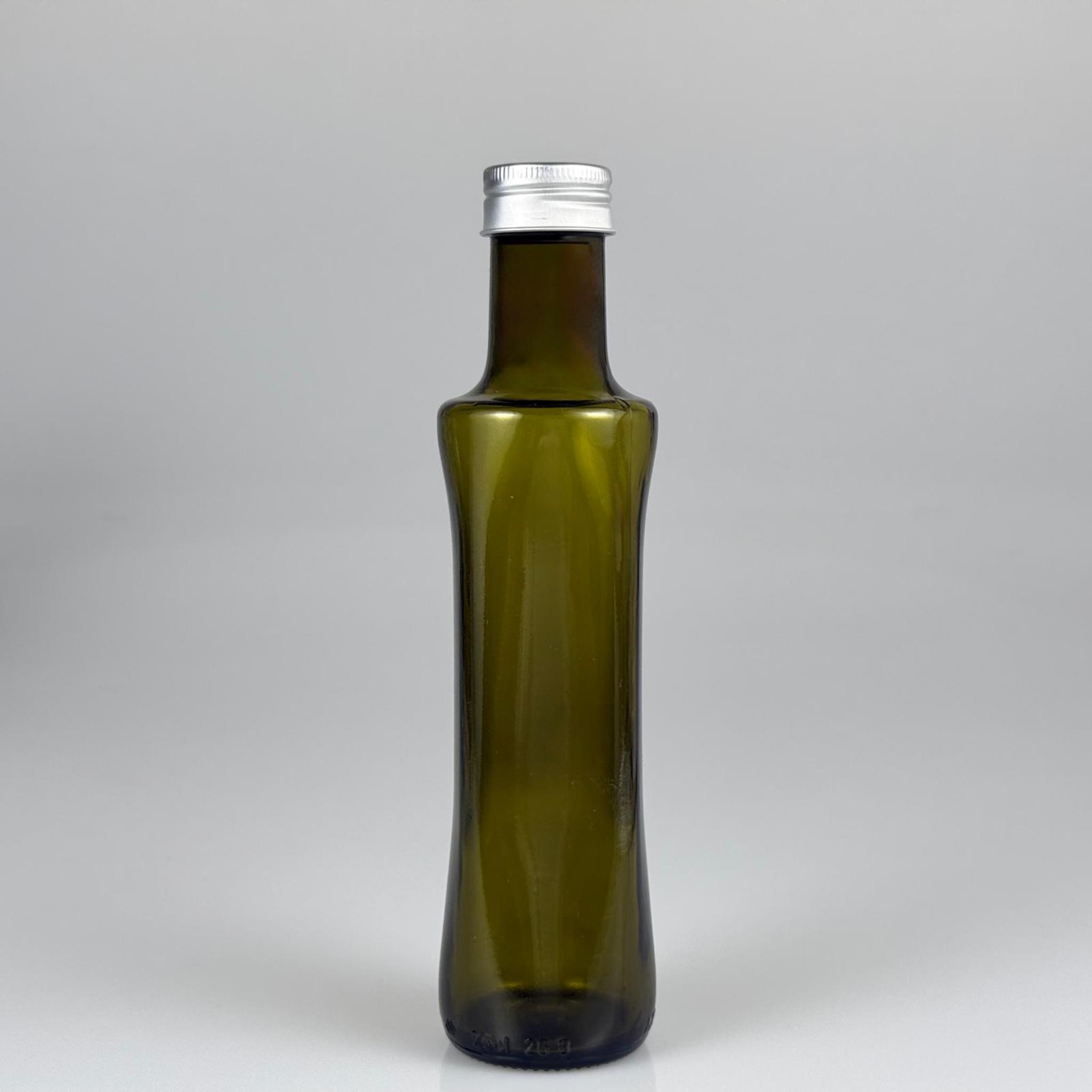 250 CC YEŞİL GEOLİVE CAM ŞİŞE - GÜMÜŞ ALÜMİNYUM KAPAKLI - 250 ML OVAL ŞİŞE - GEOLİVE ŞİŞE 250 ML - zeytinyağı için renkli cam şişeleri