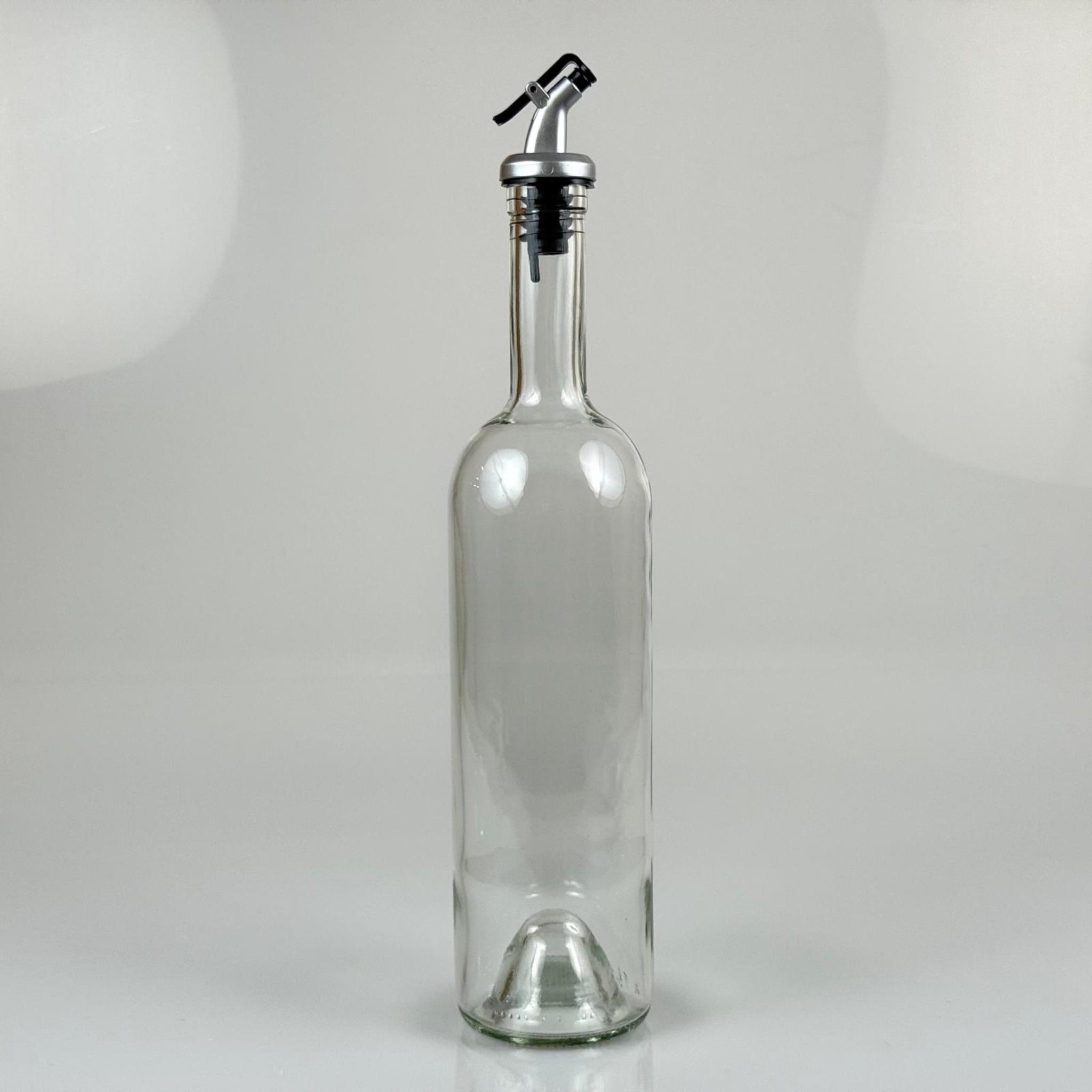 750 CC PAŞABAHÇE YAĞDANLIK ŞİŞESİ - GRİ YAĞDANLIK TIPALI - 750 ML YAĞ ŞİŞESİ ŞEFFAF - CAM ZEYTİNYAĞ ŞİŞESİ - YAĞLIK CAM ŞİŞE - Damlatmaz Yağlık/ Sirkelik