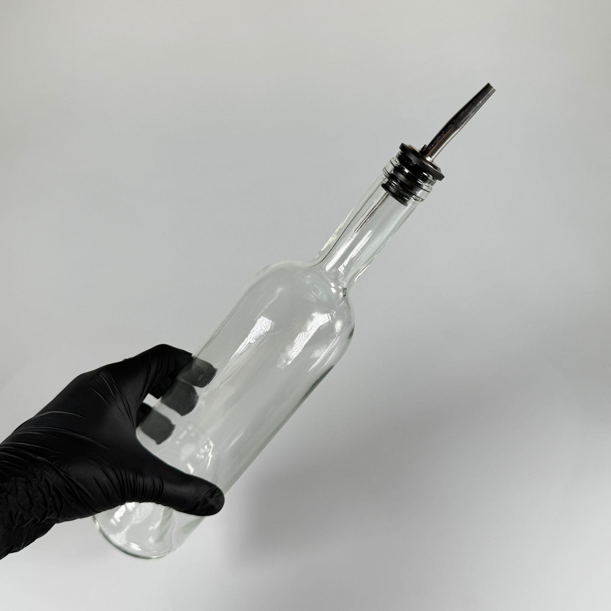 750 CC PAŞABAHÇE YAĞDANLIK ŞİŞESİ - ÇELİK YAĞDANLIK TIPALI - 750 ML YAĞ ŞİŞESİ ŞEFFAF - CAM ZEYTİNYAĞ ŞİŞESİ - YAĞLIK CAM ŞİŞE - Damlatmaz Yağlık Sirkelik