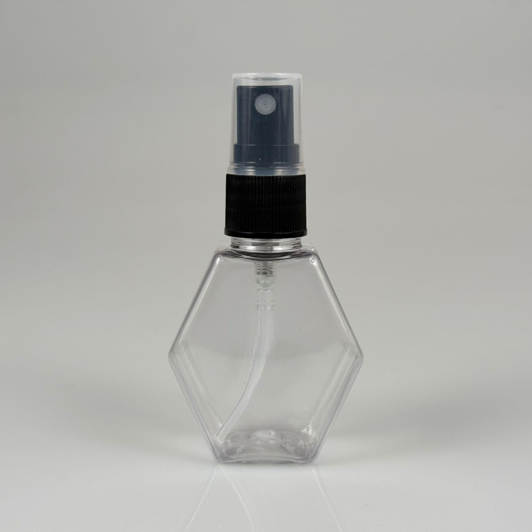 40 CC ALTIGEN PET ŞİŞE - SİYAH SPREYLİ - 40 ML ŞEFFAF PET ŞİŞE