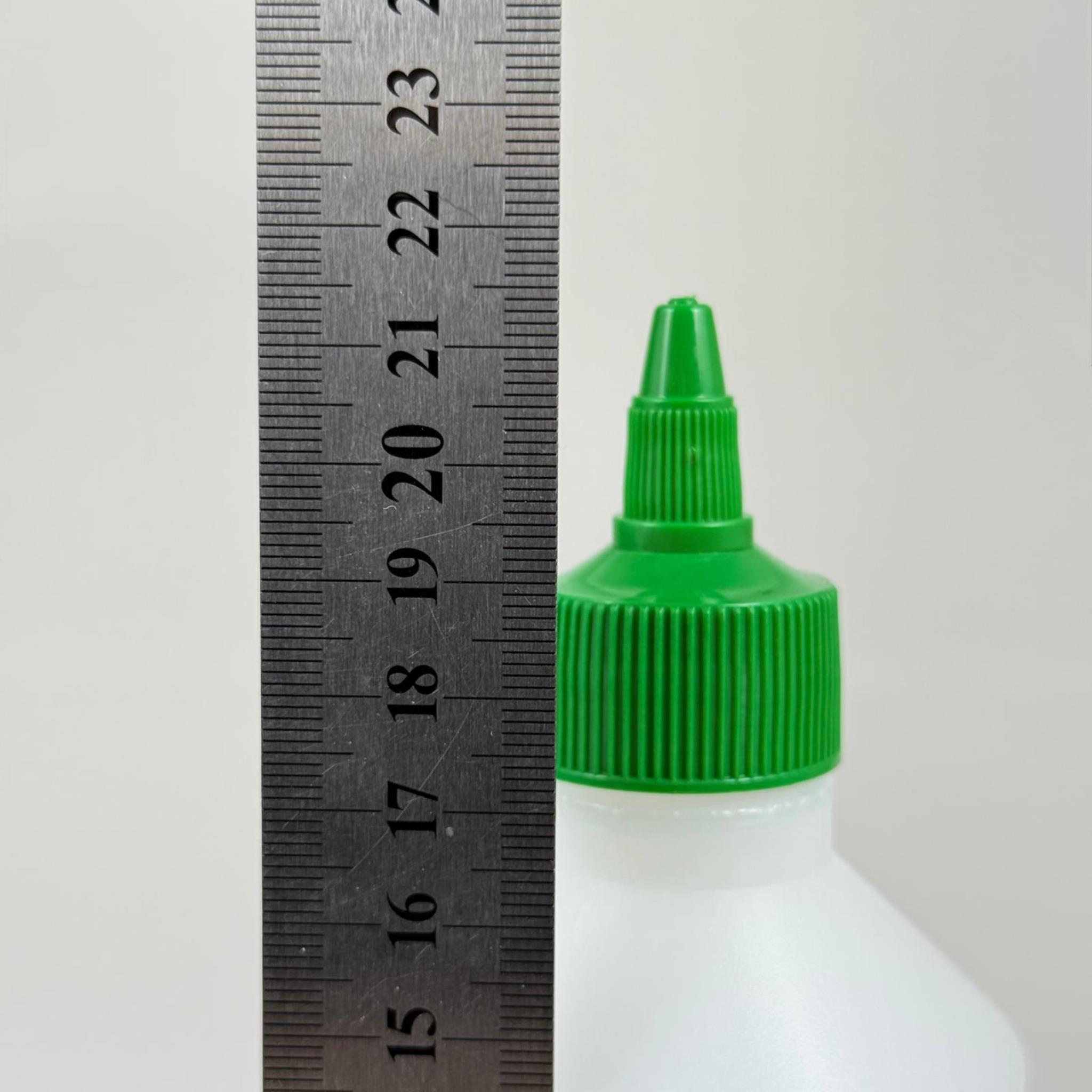 ZEYTİNYAĞI, SOS, ACI SOS, SİRKE, SRIRACHA VB BOŞ ŞİŞELERİ - YEŞİL SİVRİ TWİST AKITICI KAPAK + 500 ML NATÜREL POLİETİLEN PLASTİK ŞİŞE TAKIM