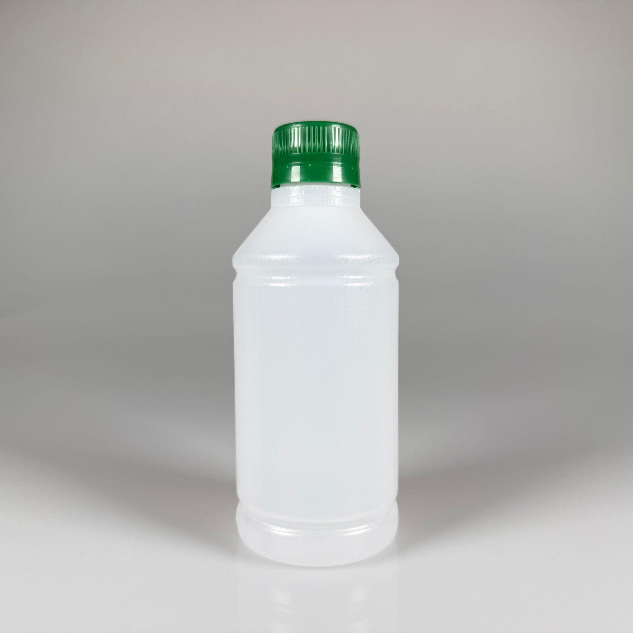 250 CC TİNER ŞİŞESİ - YEŞİL KİLİTLİ KAPAKLI - 250 ML KİMYASALA DAYANIKLI PLASTİK ŞİŞE - 0,25 LT POLİETİLEN ŞİŞE